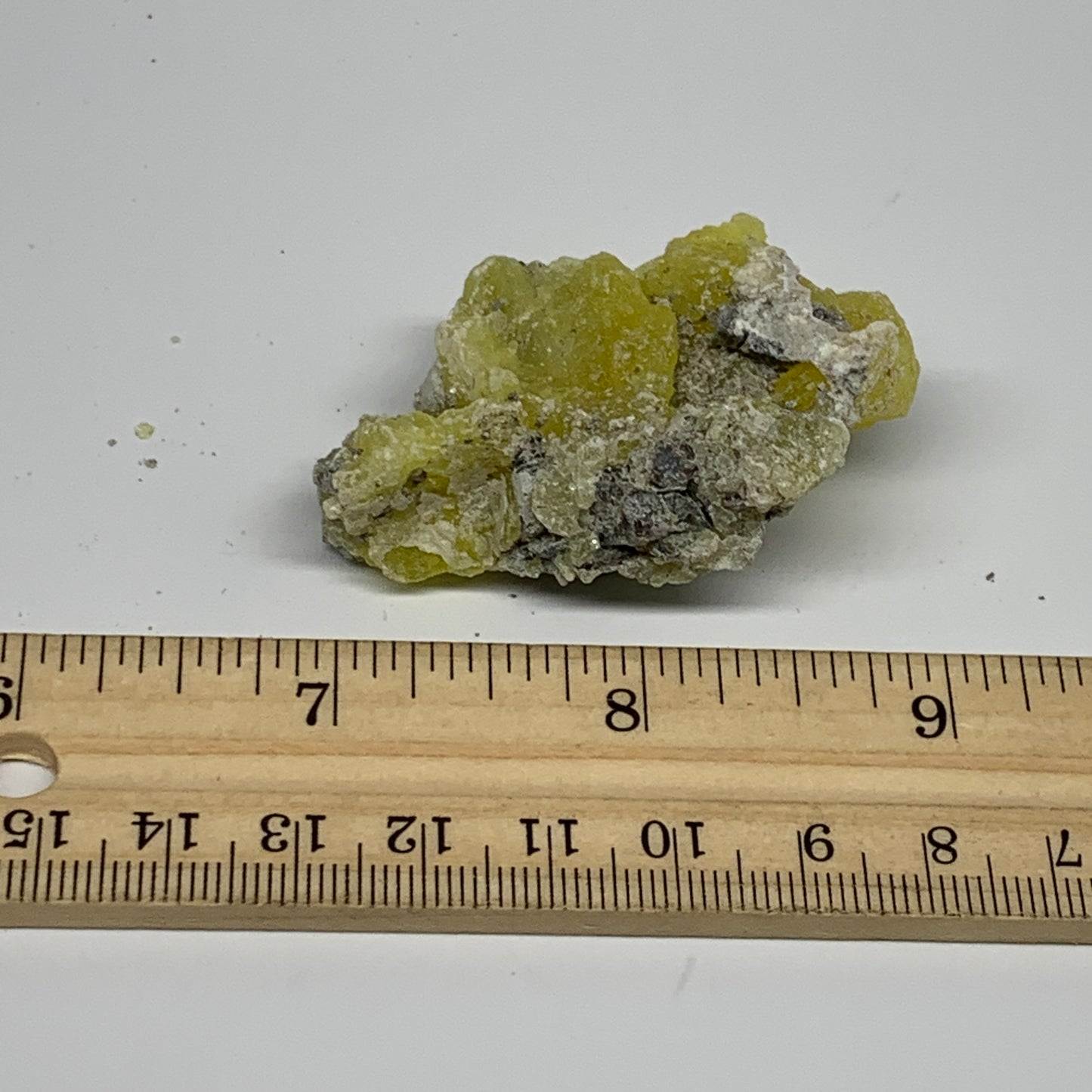 23.8g, 2.1"x1.4"x0.6", Rough Brucite Crystal Mineral Specimens @Pakistan, B27400