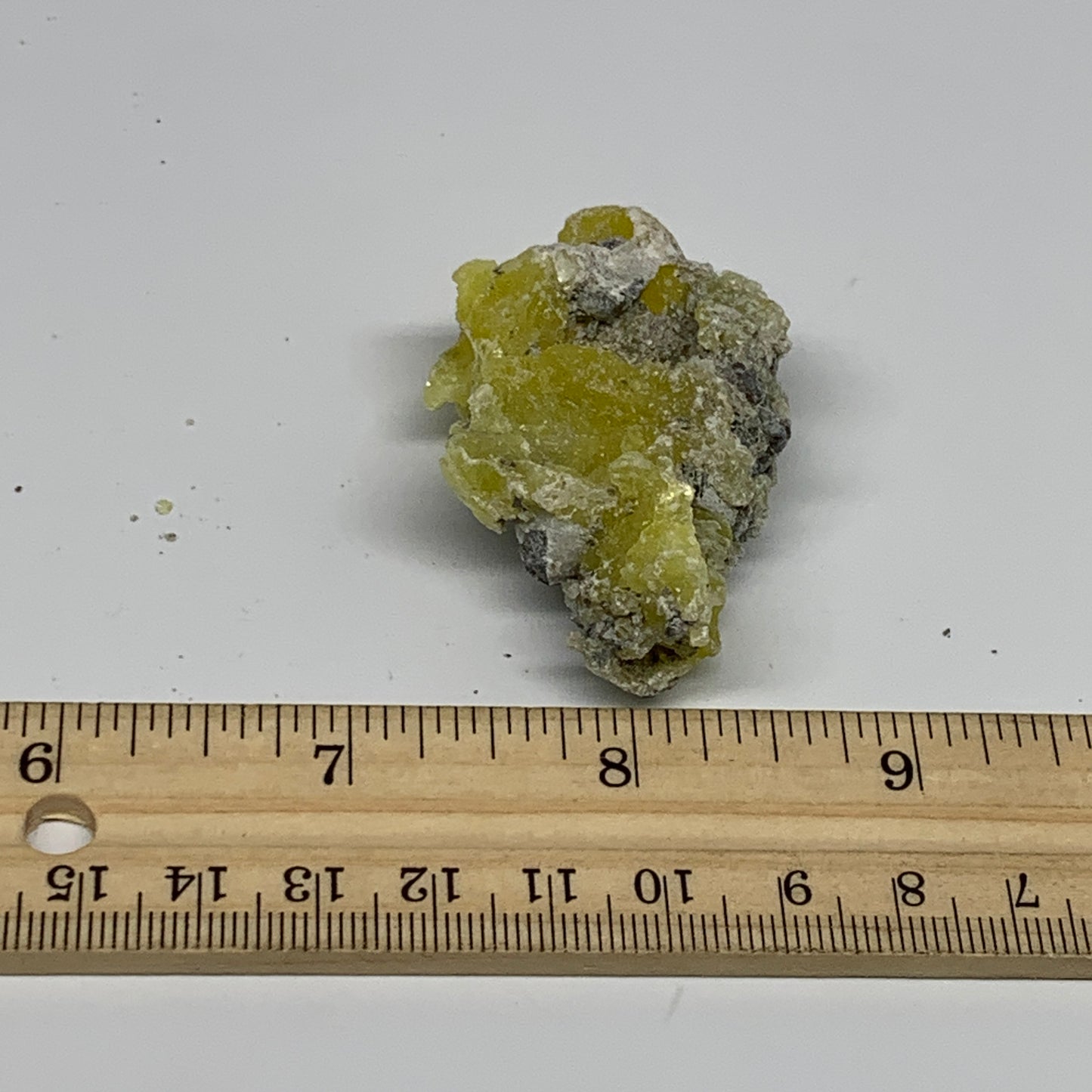 23.8g, 2.1"x1.4"x0.6", Rough Brucite Crystal Mineral Specimens @Pakistan, B27400