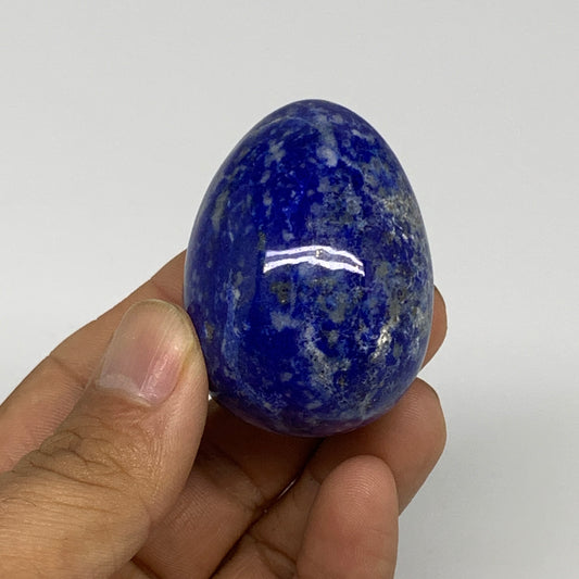 95.5g, 1.9"x1.3", Natural Lapis Lazuli Egg Polished @Afghanistan, B30452