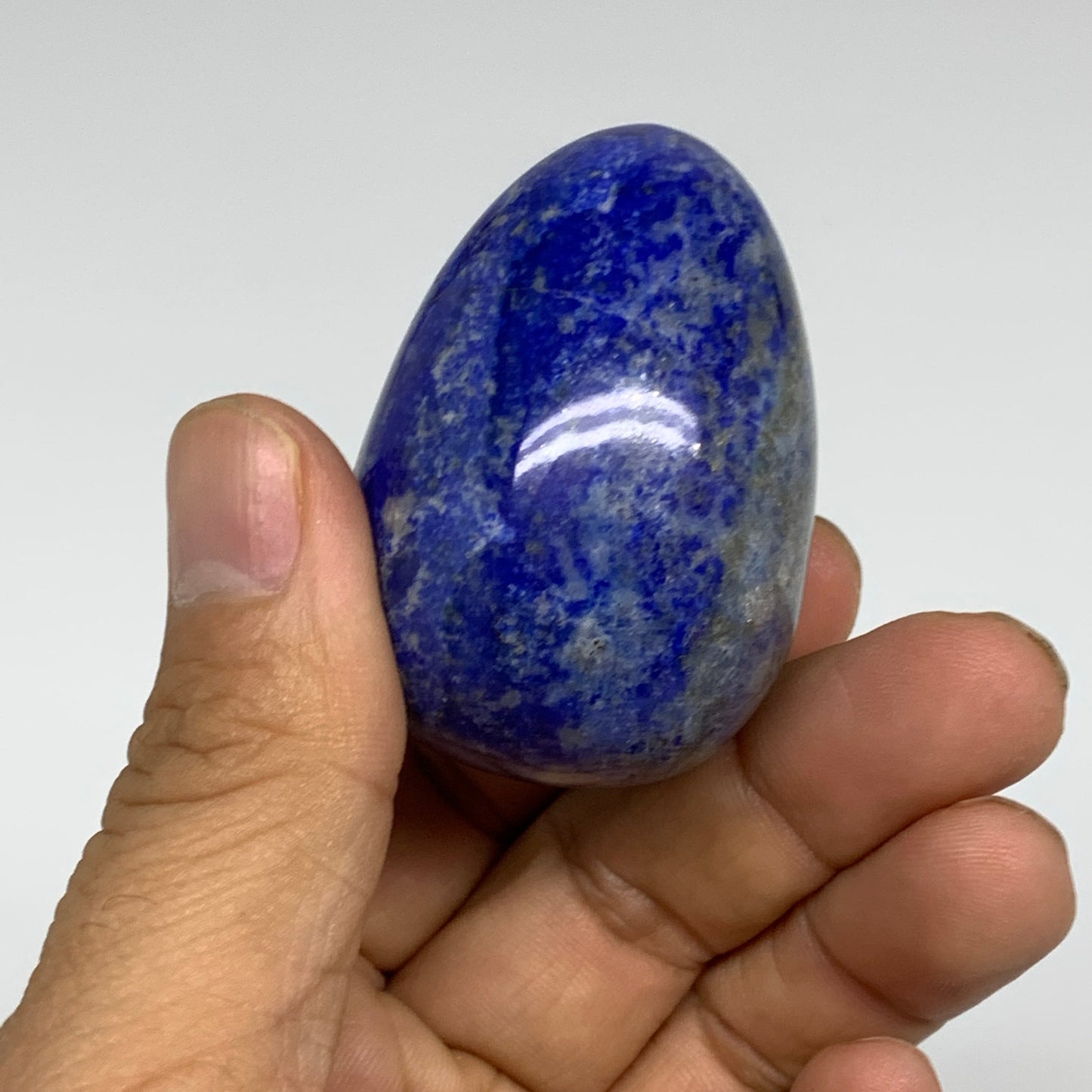 1.4 lbs (635g), 1.8" - 2", 6pcs, Lapis Lazuli Eggs Gemstones, B30455