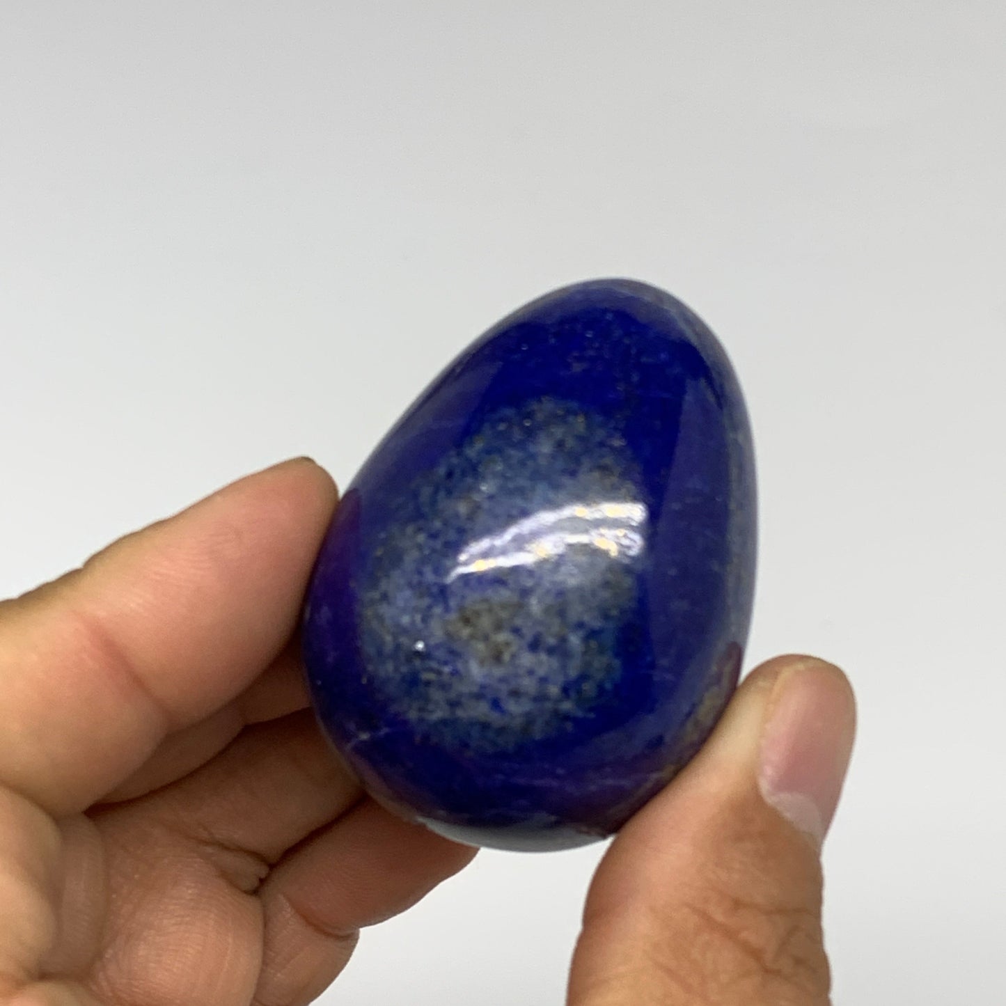 1.4 lbs (635g), 1.8" - 2", 6pcs, Lapis Lazuli Eggs Gemstones, B30455