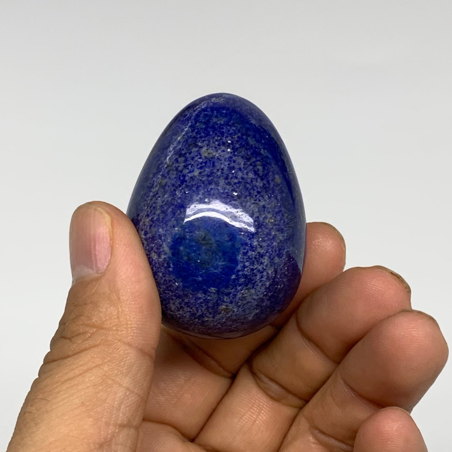 1.4 lbs (635g), 1.8" - 2", 6pcs, Lapis Lazuli Eggs Gemstones, B30455