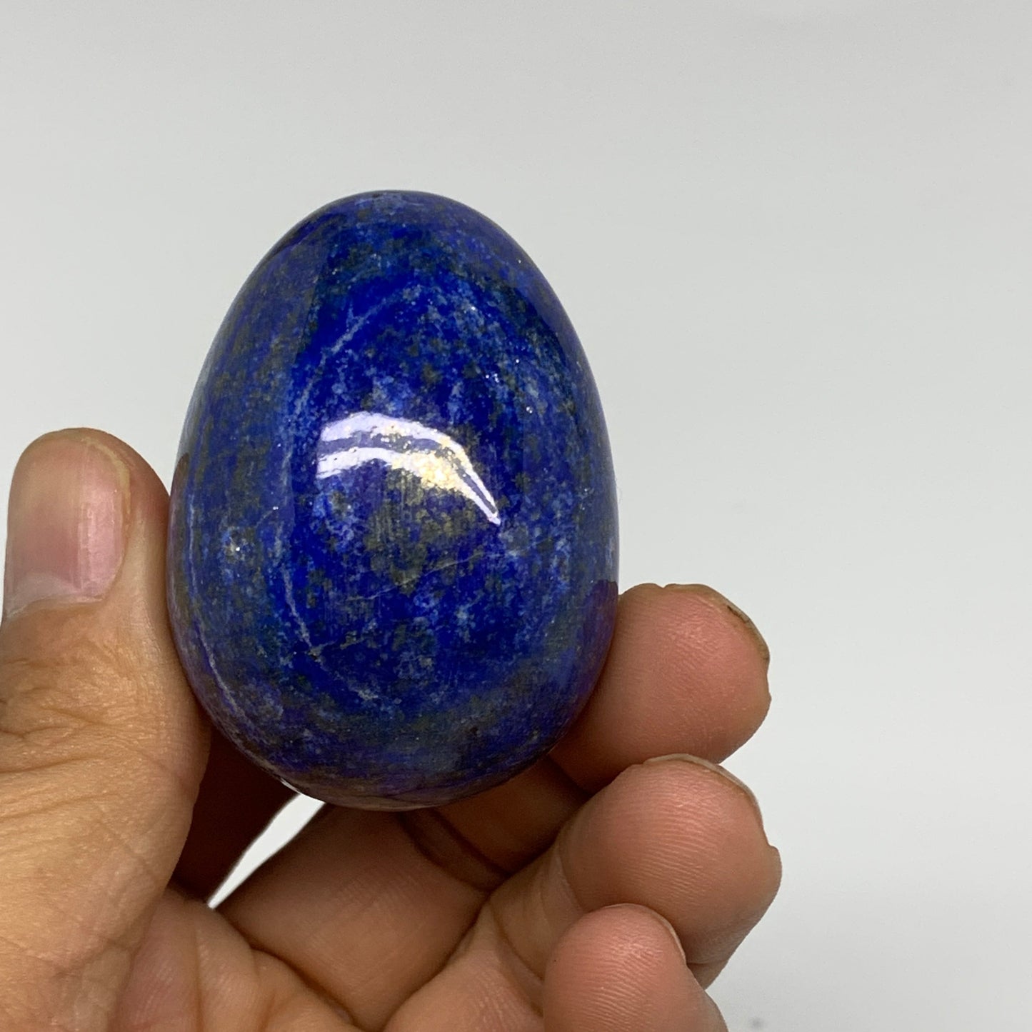 1.4 lbs (635g), 1.8" - 2", 6pcs, Lapis Lazuli Eggs Gemstones, B30455