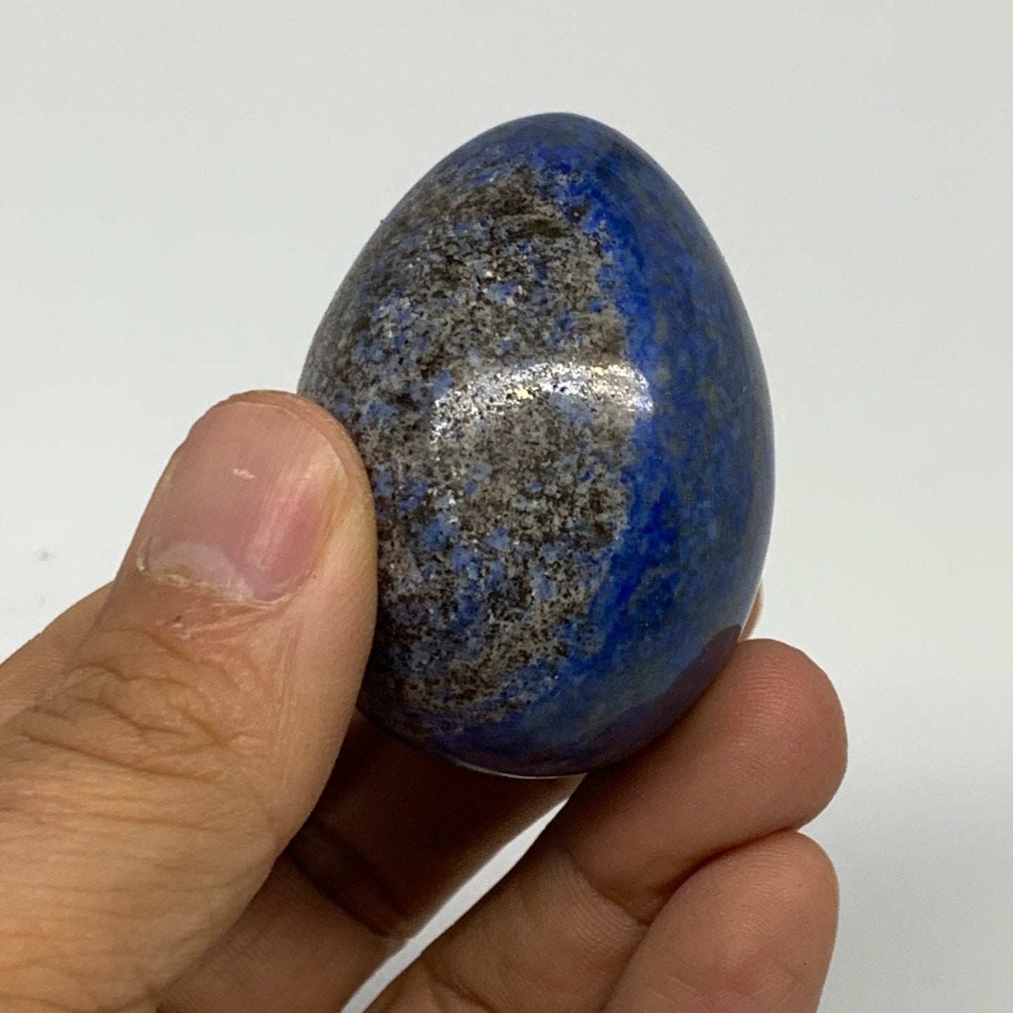 93.5g, 1.9"x1.4", Natural Lapis Lazuli Egg Polished @Afghanistan, B33293