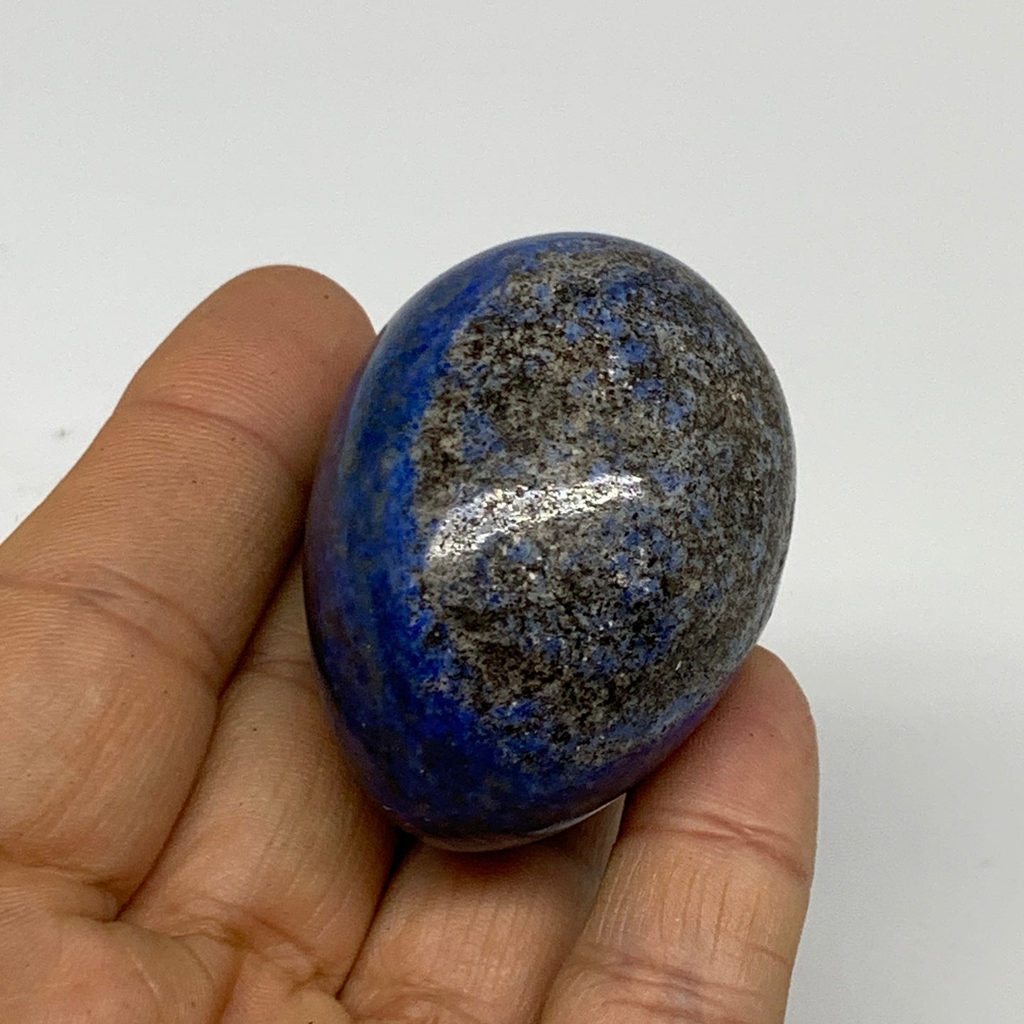 93.5g, 1.9"x1.4", Natural Lapis Lazuli Egg Polished @Afghanistan, B33293