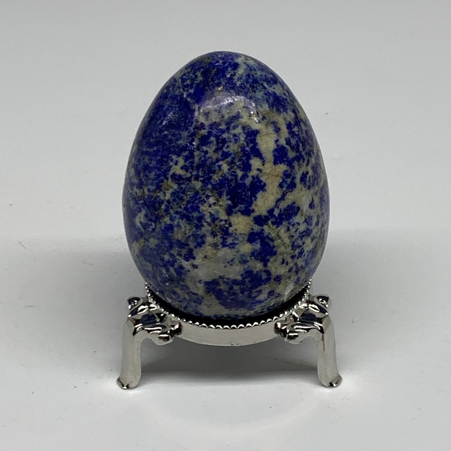 0.54 lbs, 2.6"x1.9", Natural Lapis Lazuli Egg Polished @Afghanistan, B33299