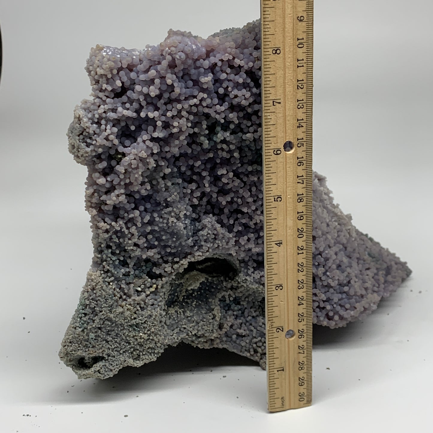 17 lbs, 12"x10"x8.5", Natural Rough Grape Agate Crystal Mineral Specimens, B3262