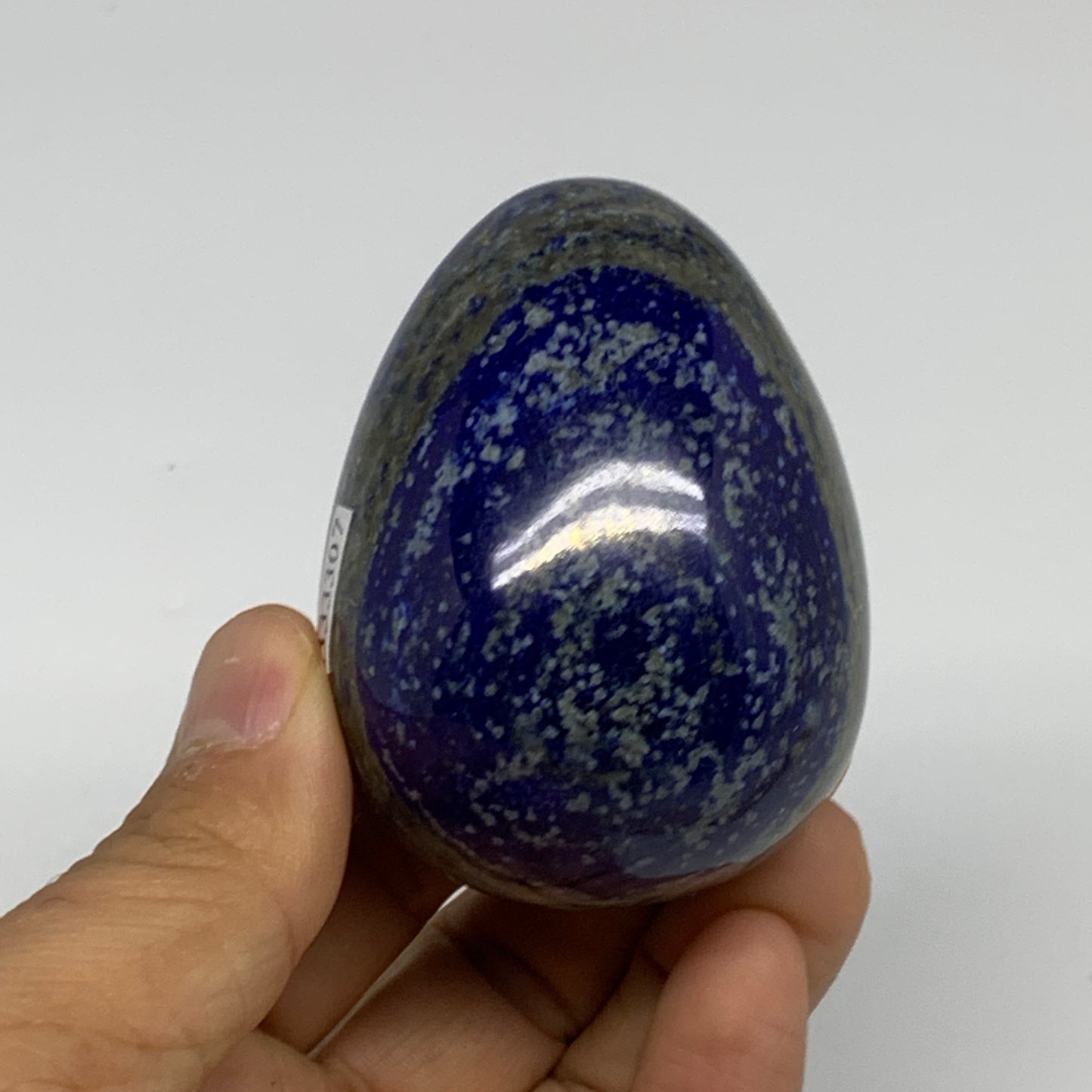 0.50 lbs, 2.5"x1.8", Natural Lapis Lazuli Egg Polished @Afghanistan, B33307