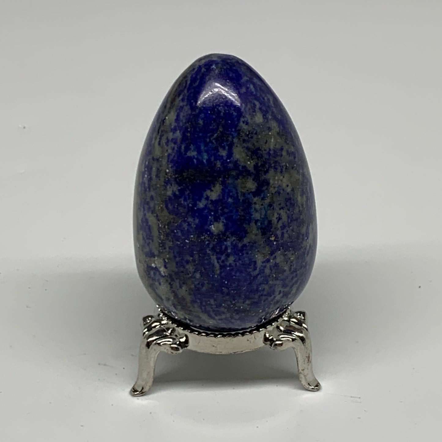 0.46 lbs, 2.6"x1.8", Natural Lapis Lazuli Egg Polished @Afghanistan, B33309