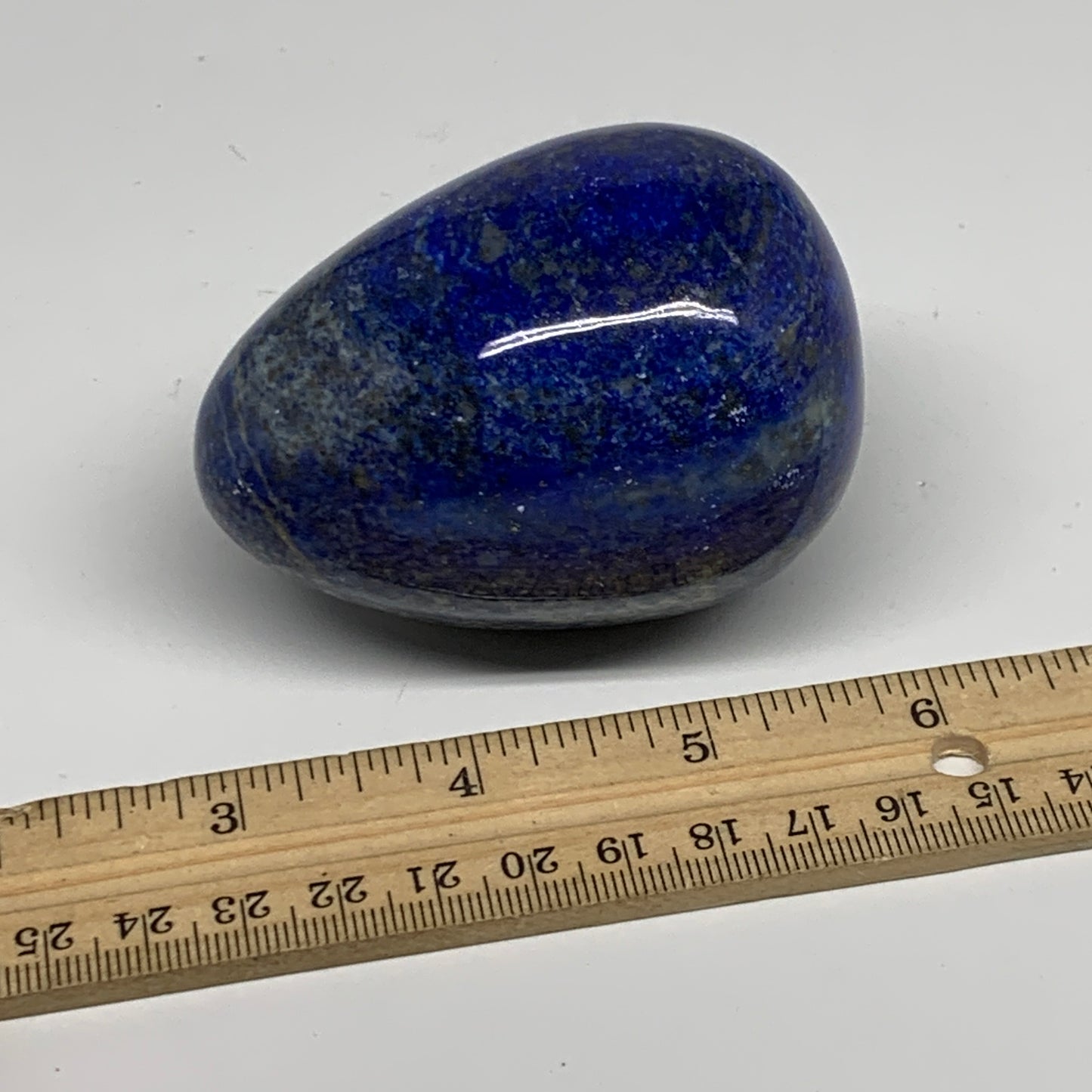 344.4g, 2.9"x2.1", Natural Lapis Lazuli Egg Polished @Afghanistan, B33317