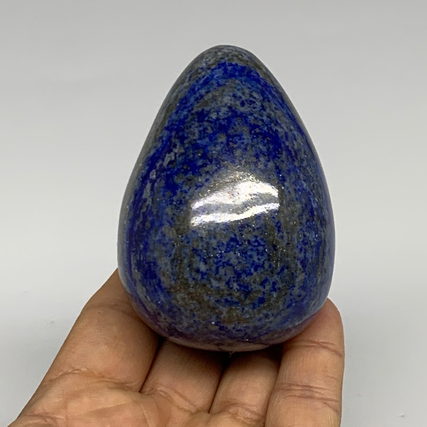 301.5g, 2.8"x2", Natural Lapis Lazuli Egg Polished @Afghanistan, B33322