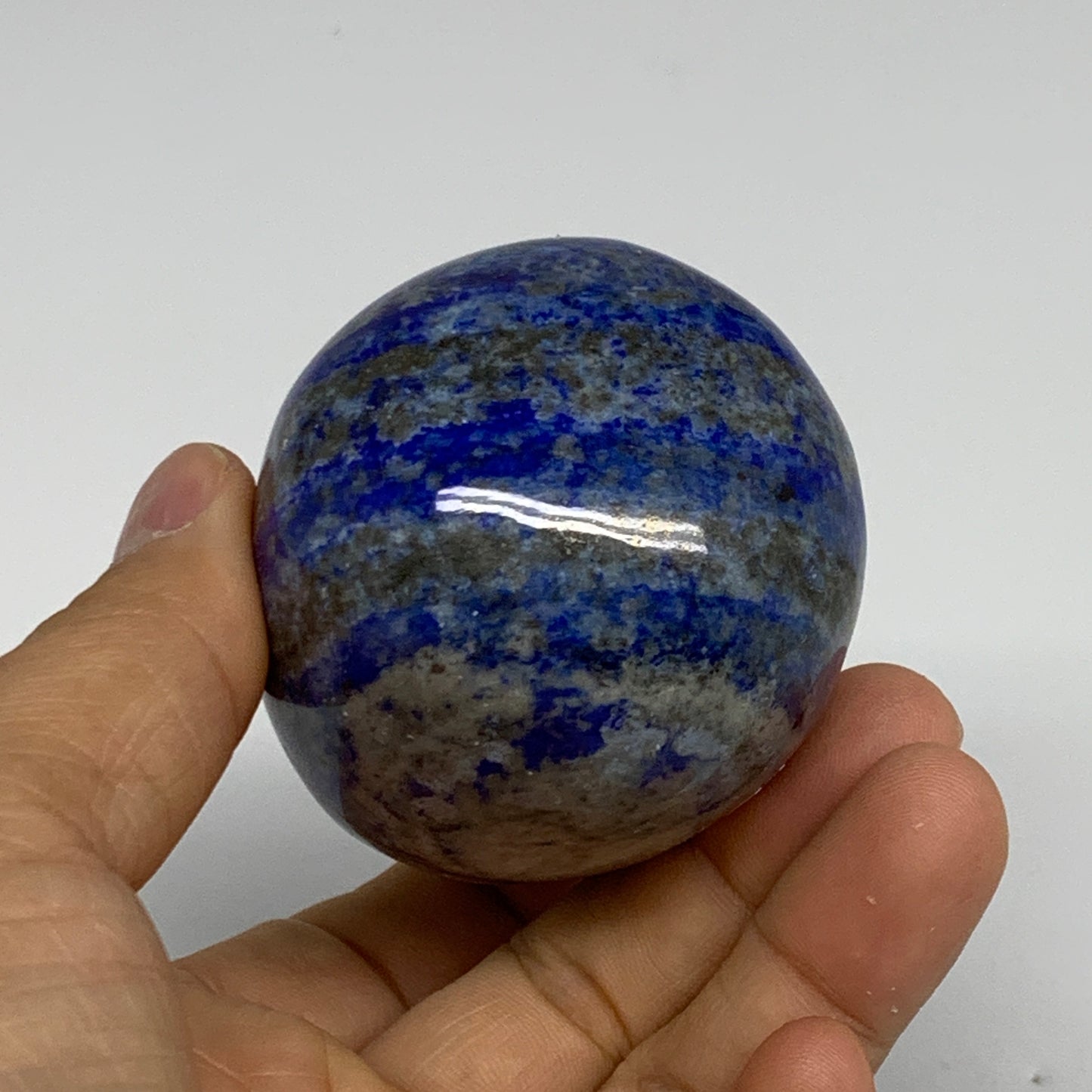 301.5g, 2.8"x2", Natural Lapis Lazuli Egg Polished @Afghanistan, B33322