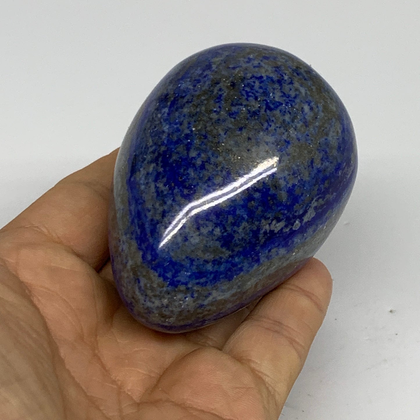 301.5g, 2.8"x2", Natural Lapis Lazuli Egg Polished @Afghanistan, B33322