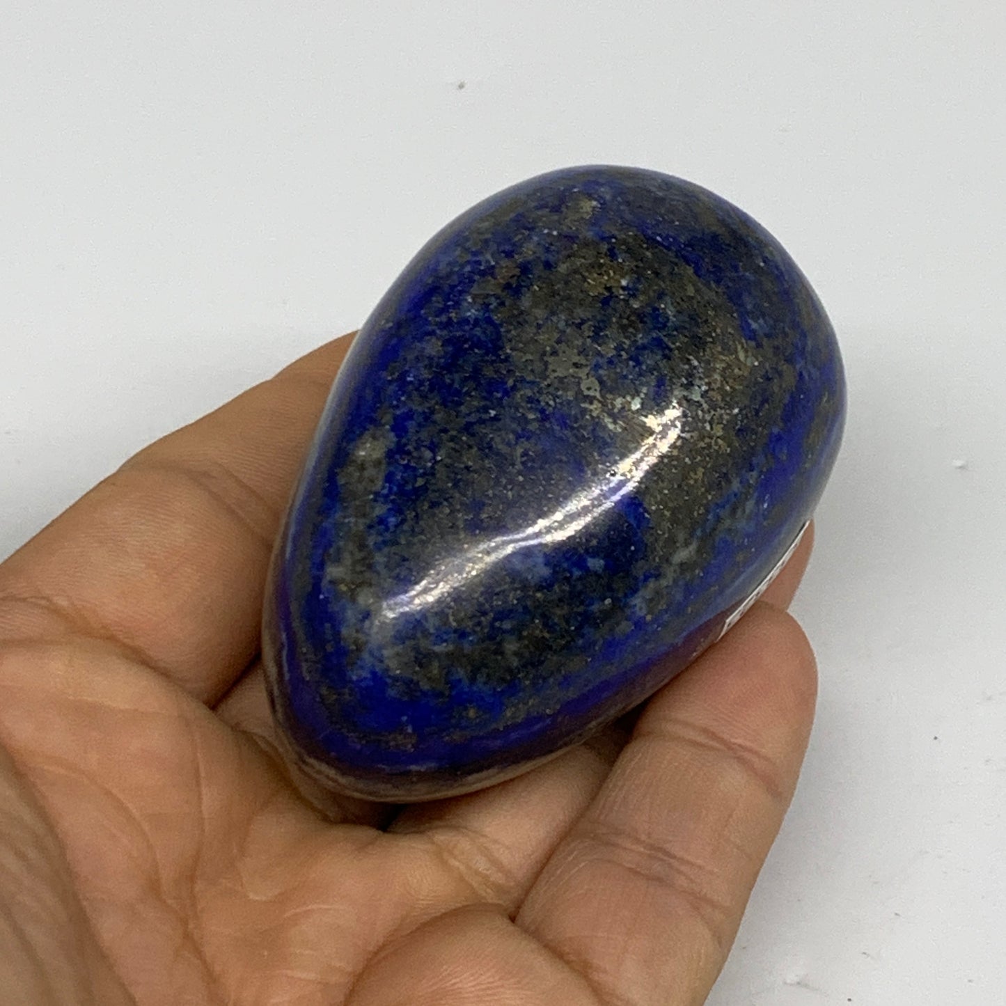 181g, 2.5"x1.6", Natural Lapis Lazuli Egg Polished @Afghanistan, B33323