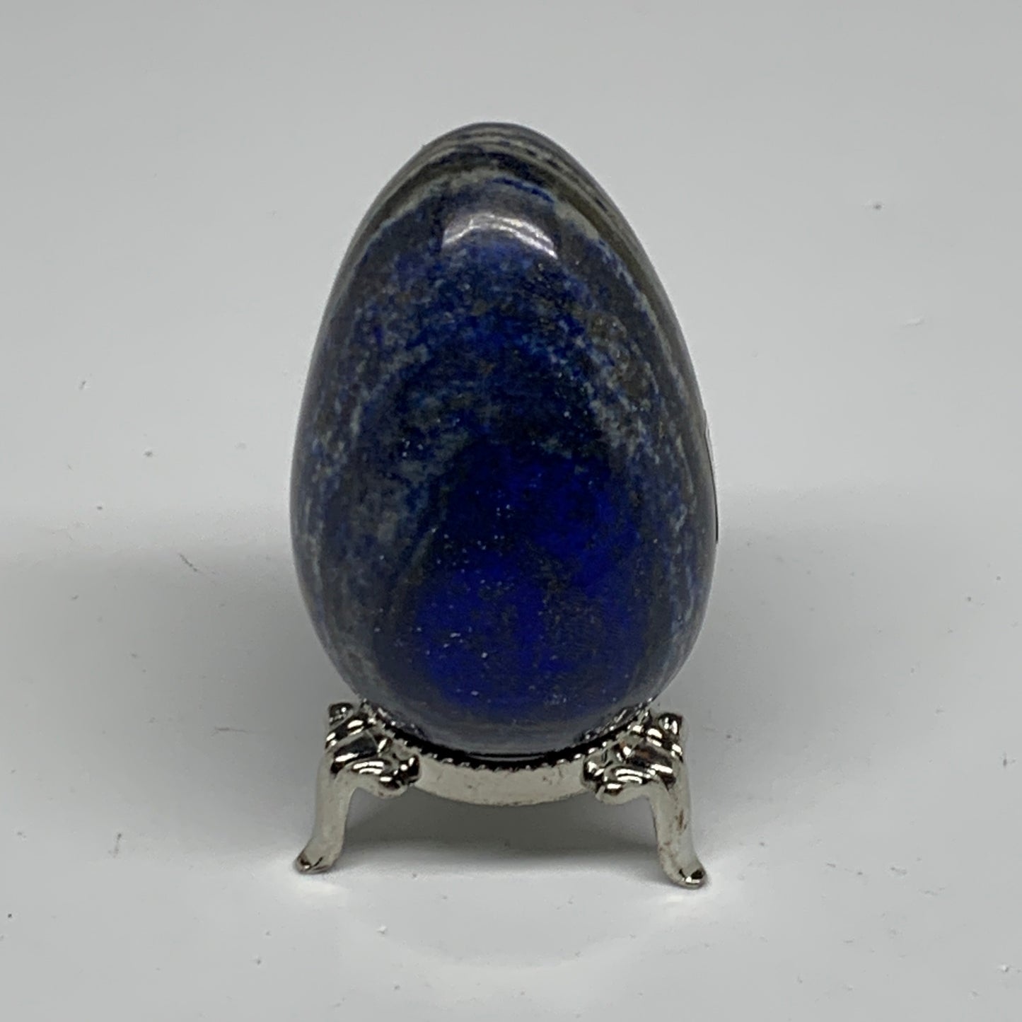 181g, 2.5"x1.6", Natural Lapis Lazuli Egg Polished @Afghanistan, B33323