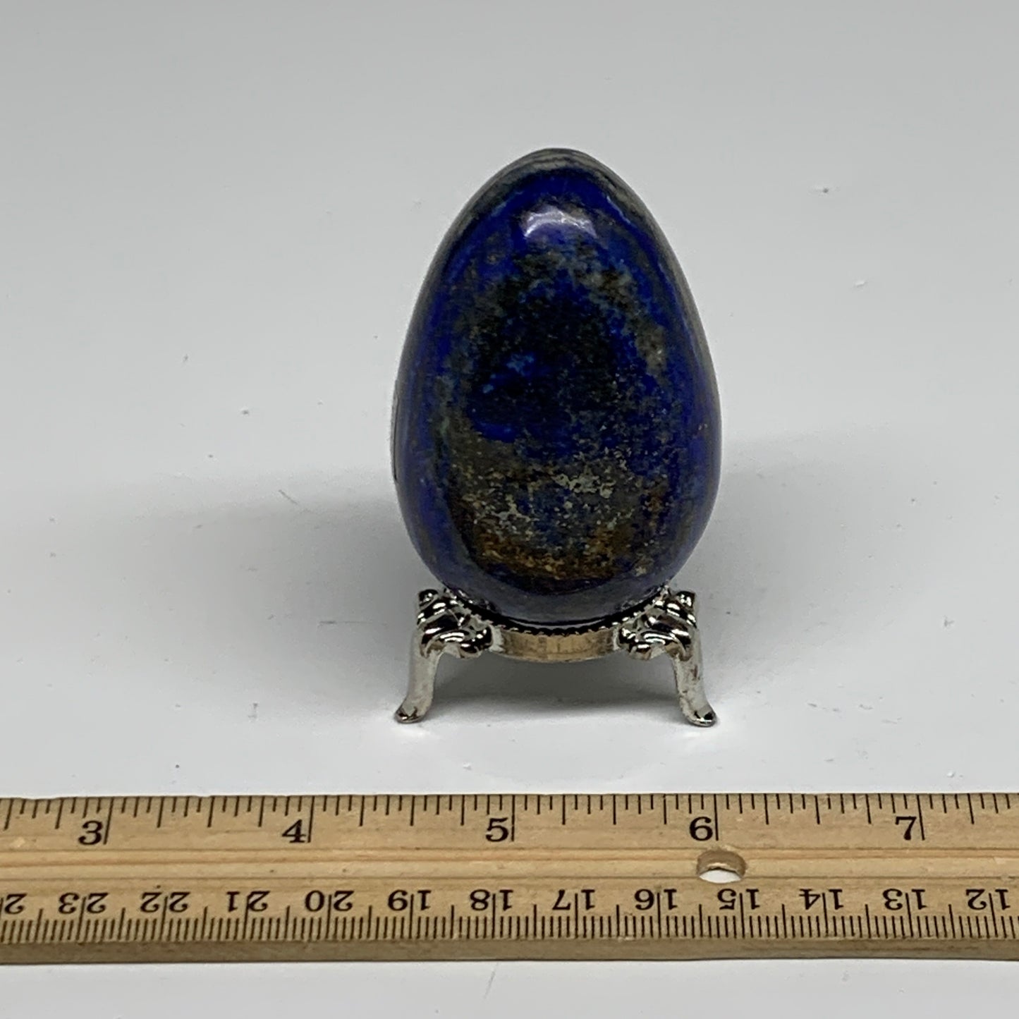 181g, 2.5"x1.6", Natural Lapis Lazuli Egg Polished @Afghanistan, B33323