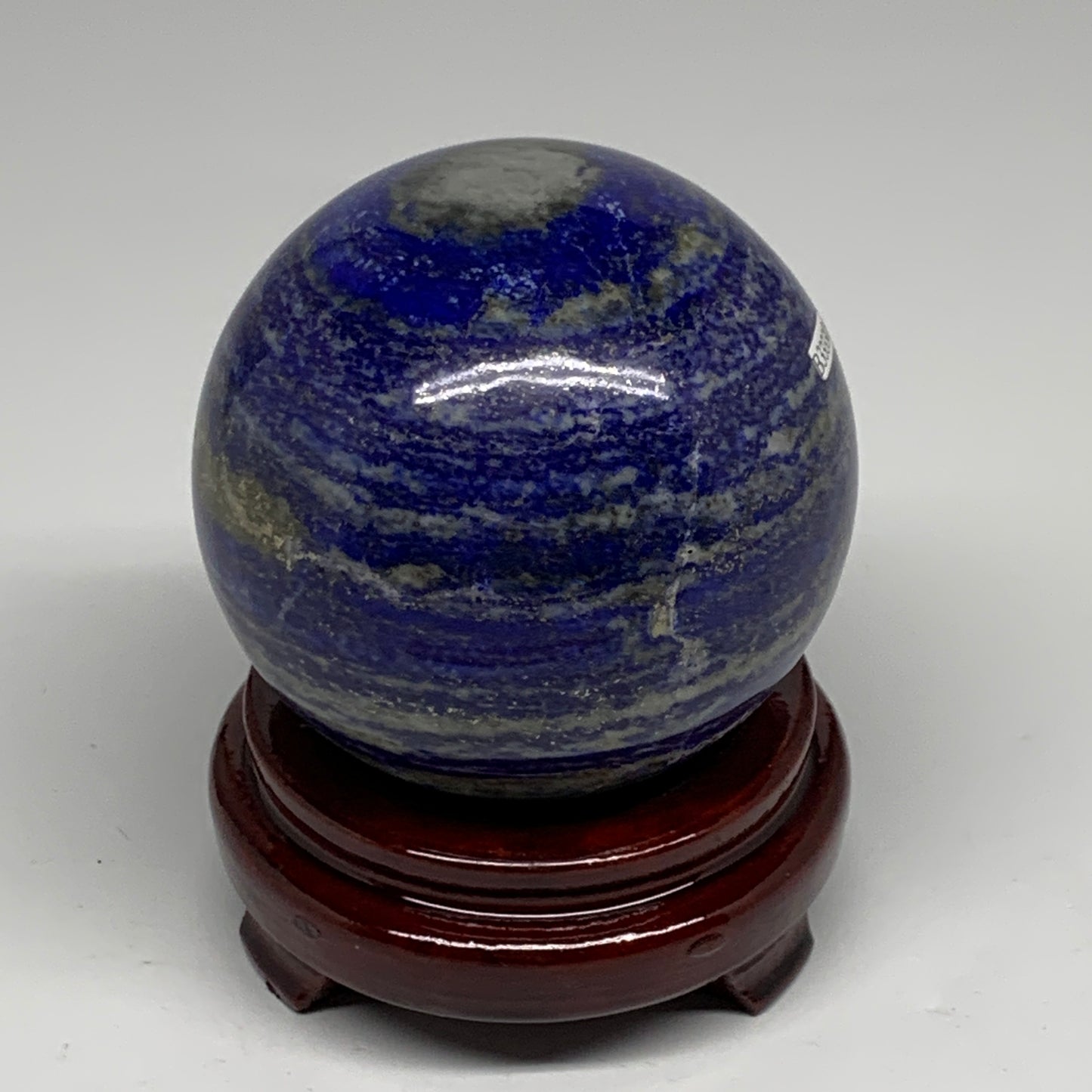 2.55 lbs, 3.5" (89mm), Lapis Lazuli Sphere Ball Gemstone @Afghanistan, B33330