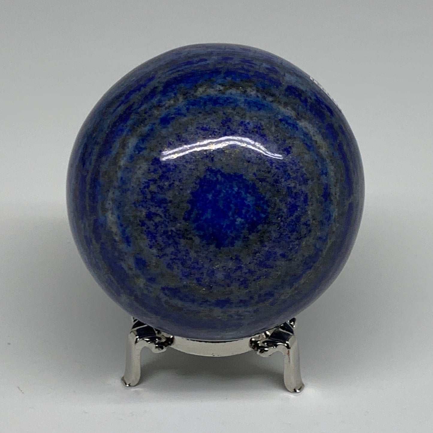 2.09 lbs, 3.2" (82mm), Lapis Lazuli Sphere Ball Gemstone @Afghanistan, B33331