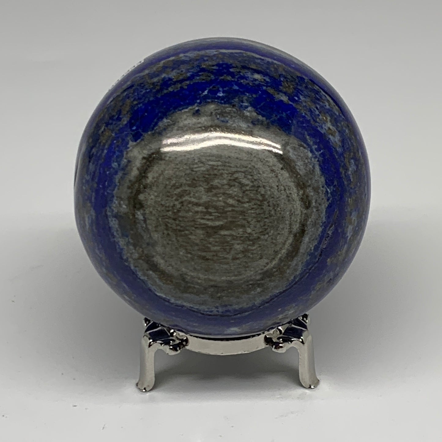 2.06 lbs, 3.3" (83mm), Lapis Lazuli Sphere Ball Gemstone @Afghanistan, B33333