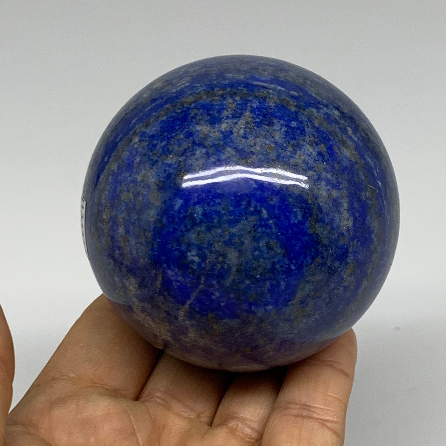 1.16 lbs, 2.7" (69mm), Lapis Lazuli Sphere Ball Gemstone @Afghanistan, B33334
