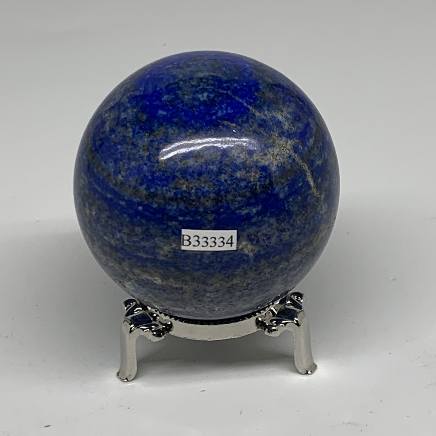 1.16 lbs, 2.7" (69mm), Lapis Lazuli Sphere Ball Gemstone @Afghanistan, B33334