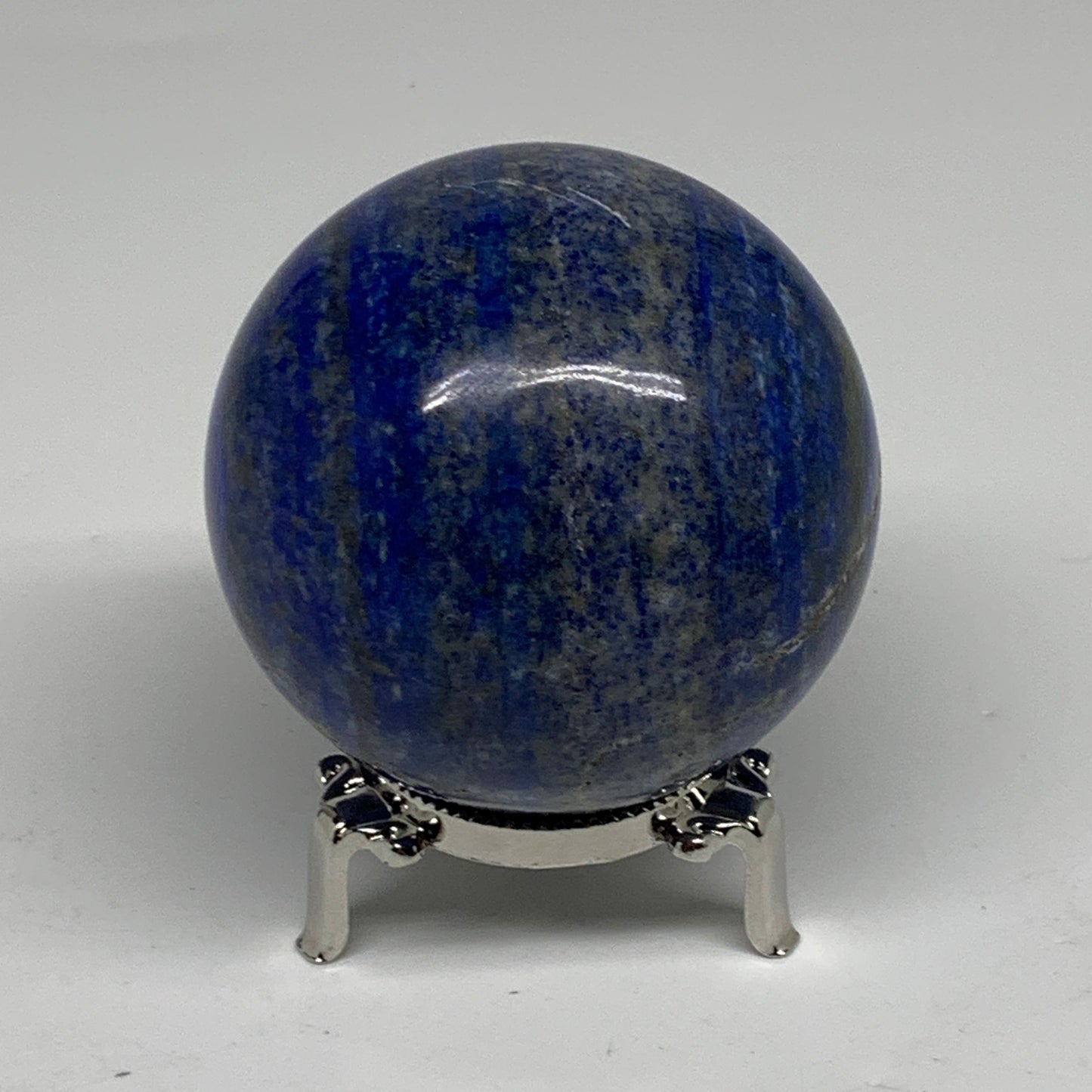 1.16 lbs, 2.7" (69mm), Lapis Lazuli Sphere Ball Gemstone @Afghanistan, B33334