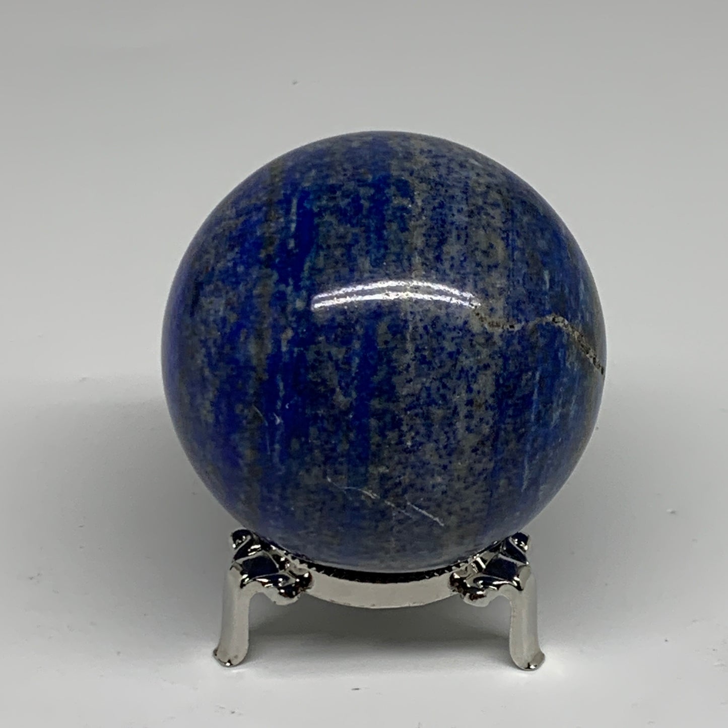 1.16 lbs, 2.7" (69mm), Lapis Lazuli Sphere Ball Gemstone @Afghanistan, B33334