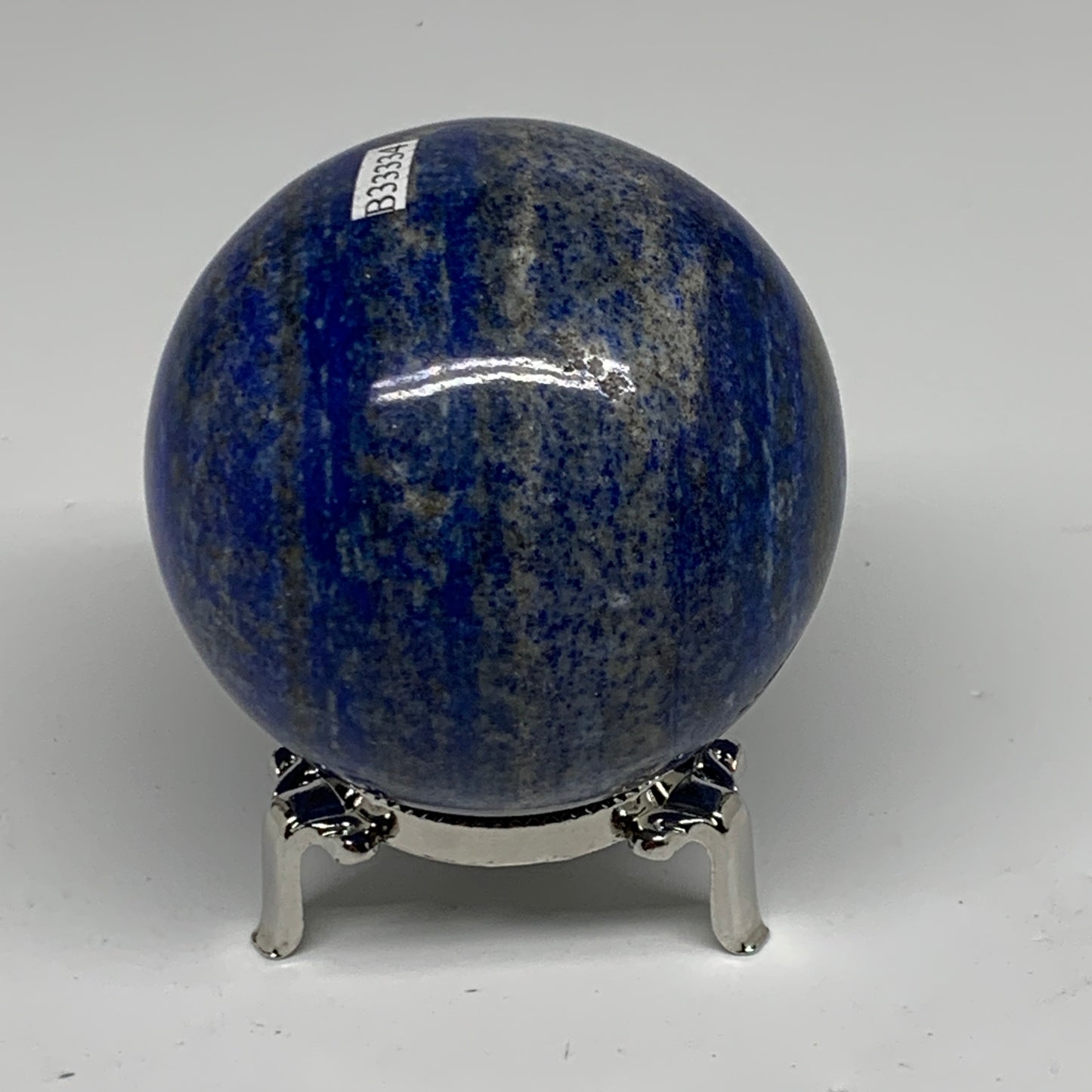 1.16 lbs, 2.7" (69mm), Lapis Lazuli Sphere Ball Gemstone @Afghanistan, B33334