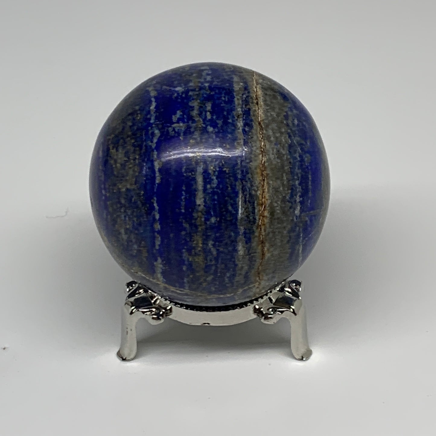 0.94 lbs, 2.5" (65mm), Lapis Lazuli Sphere Ball Gemstone @Afghanistan, B33336