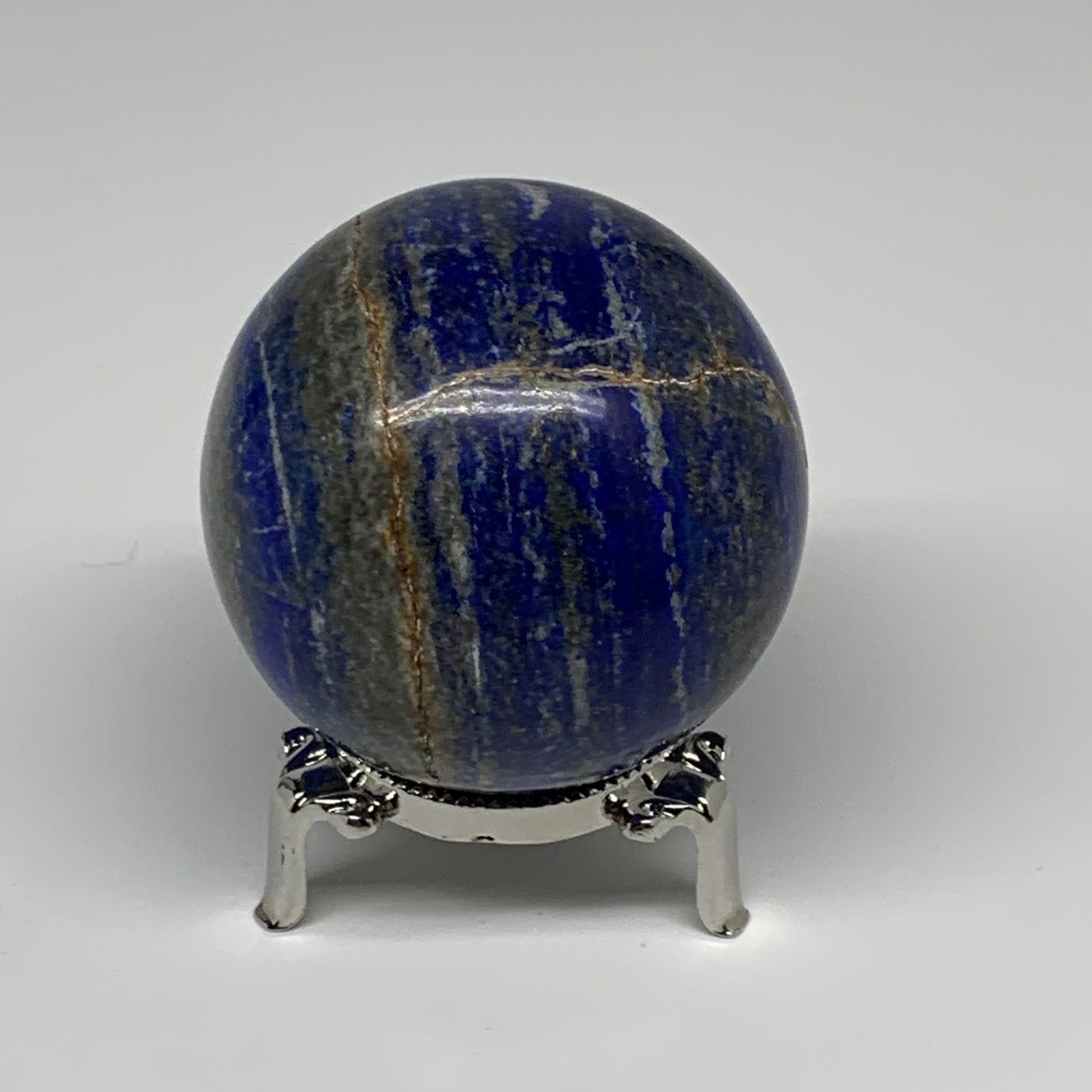 0.94 lbs, 2.5" (65mm), Lapis Lazuli Sphere Ball Gemstone @Afghanistan, B33336