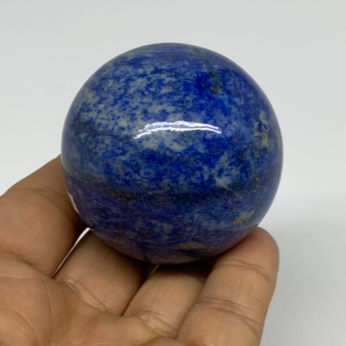 0.46 lbs, 2"(50mm), Lapis Lazuli Sphere Ball Gemstone @Afghanistan, B33341