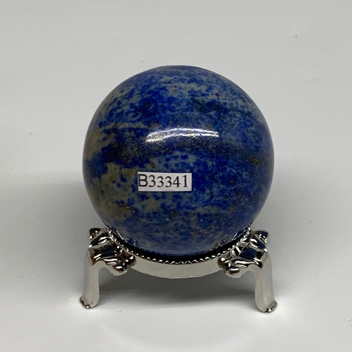 0.46 lbs, 2"(50mm), Lapis Lazuli Sphere Ball Gemstone @Afghanistan, B33341