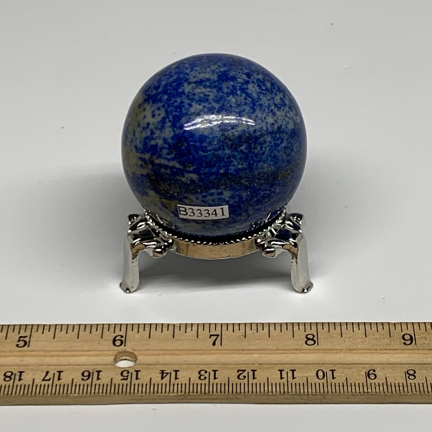 0.46 lbs, 2"(50mm), Lapis Lazuli Sphere Ball Gemstone @Afghanistan, B33341