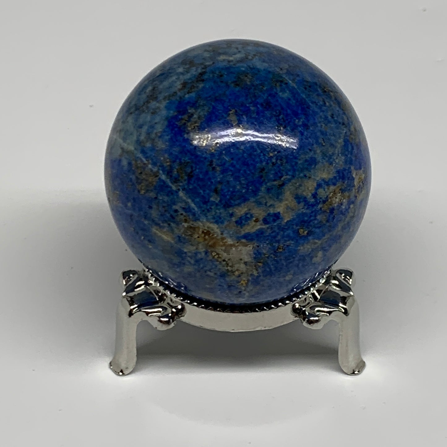 0.51 lbs, 2.1"(55mm), Lapis Lazuli Sphere Ball Gemstone @Afghanistan, B33343