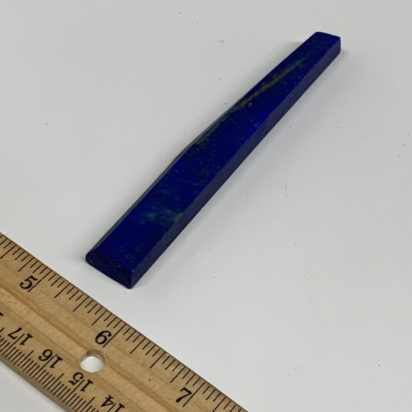 40.3g, 4.3"x0.6"x0.4", High Grade Natural Rough Lapis Lazuli @Afghanistan,B32672