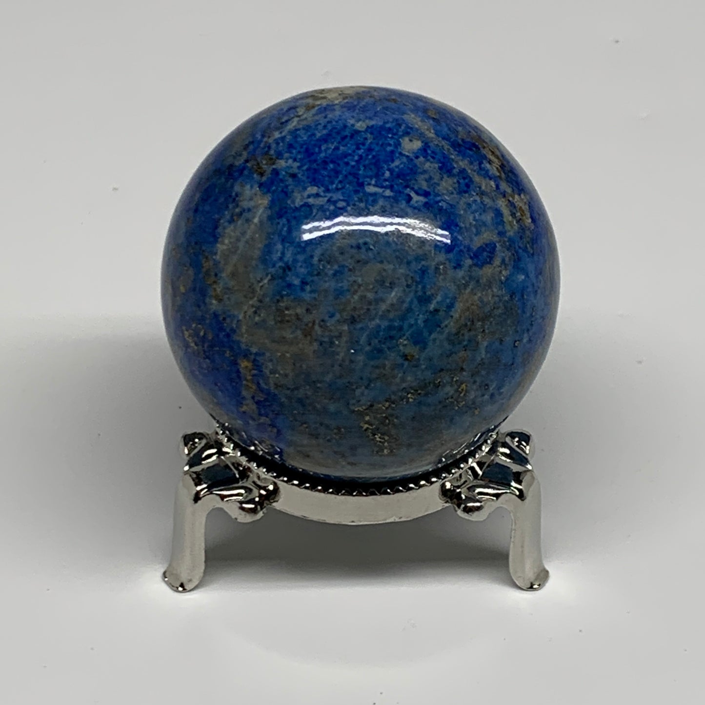 0.51 lbs, 2.1"(55mm), Lapis Lazuli Sphere Ball Gemstone @Afghanistan, B33343