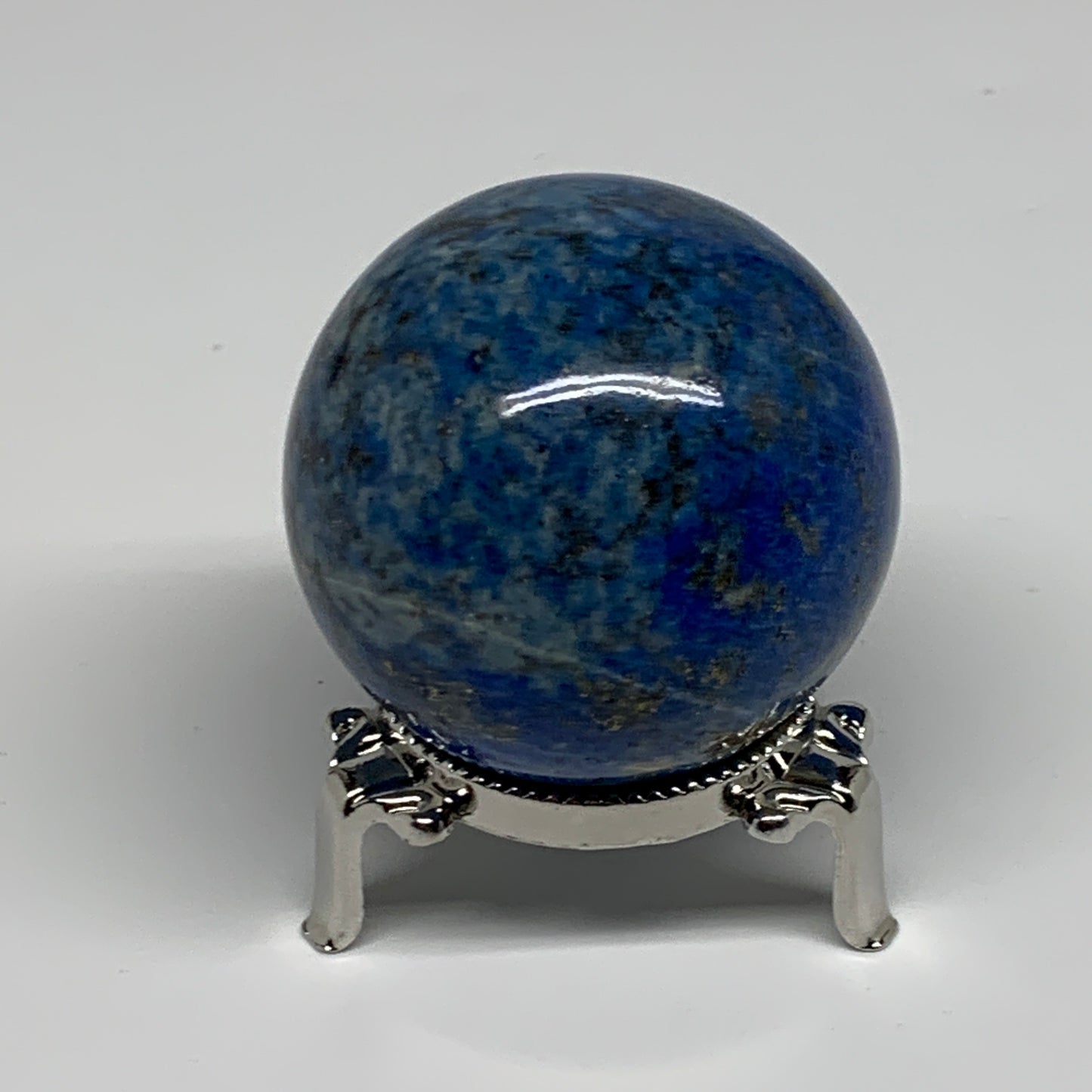 0.51 lbs, 2.1"(55mm), Lapis Lazuli Sphere Ball Gemstone @Afghanistan, B33343