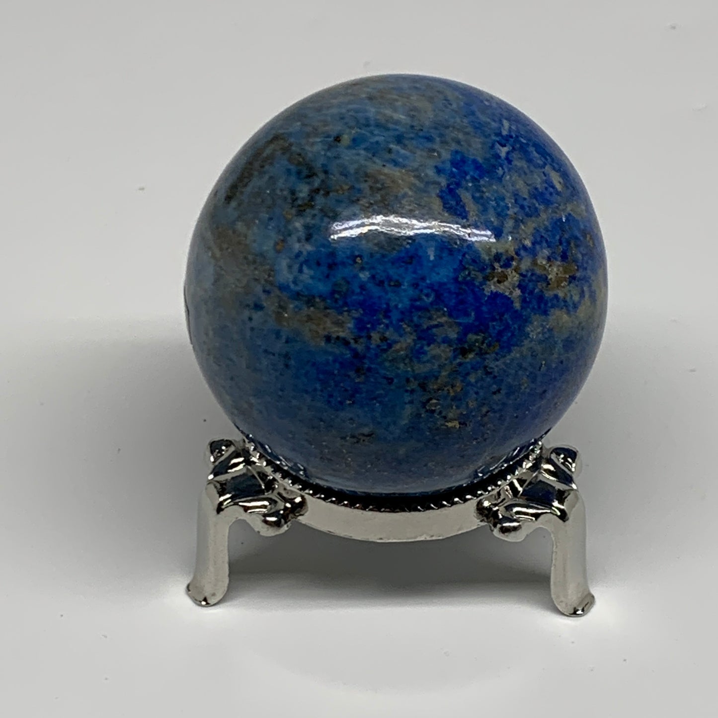 0.51 lbs, 2.1"(55mm), Lapis Lazuli Sphere Ball Gemstone @Afghanistan, B33343