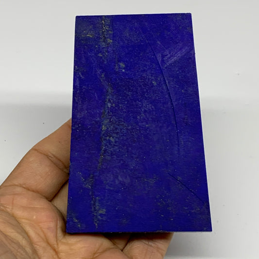 225.9g, 3.6"x2.3"x0.6", High Grade Natural Rough Lapis Lazuli @Afghanistan,B3267