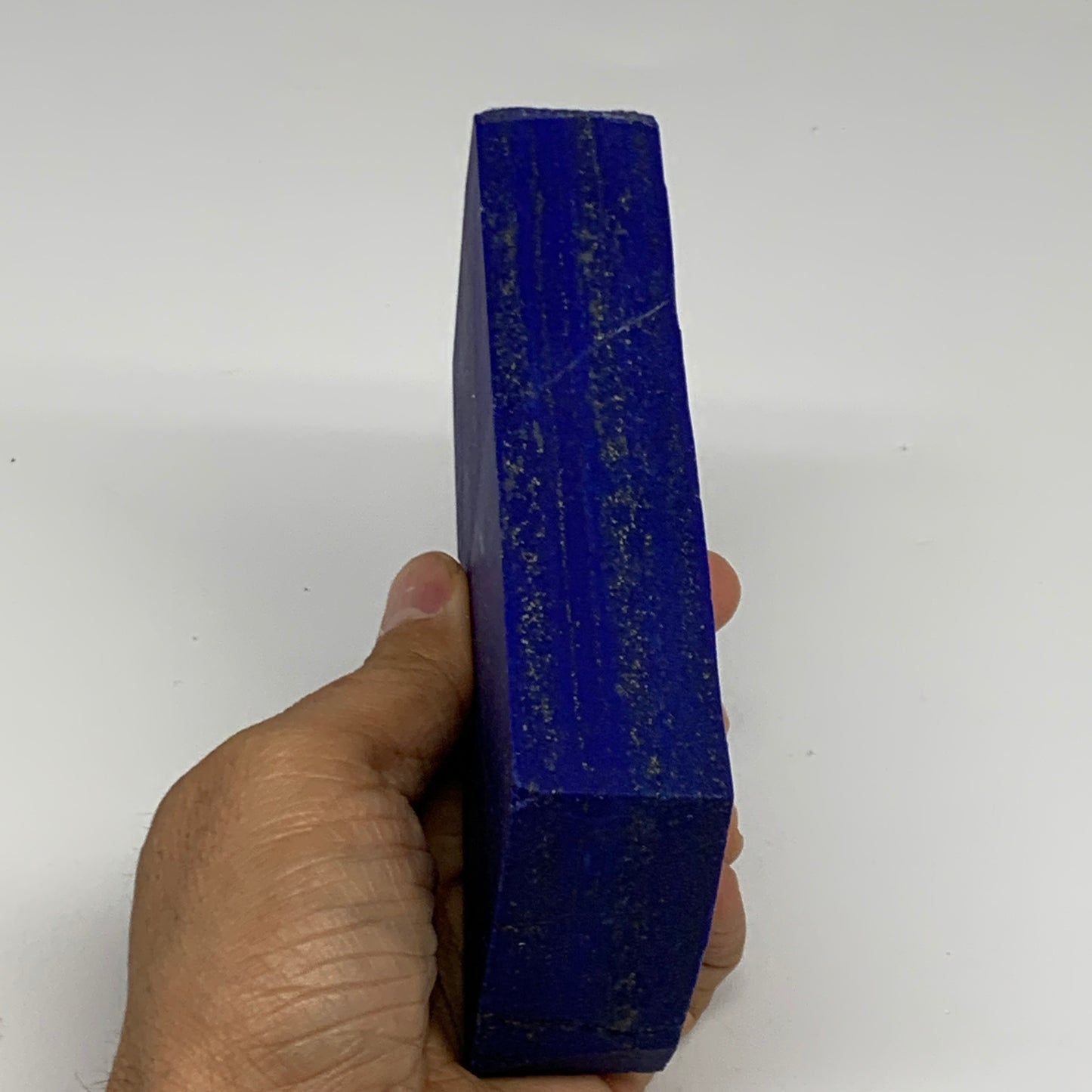 601.5g, 5.1"x2.6"x1.2", High Grade Natural Rough Lapis Lazuli @Afghanistan,B3268