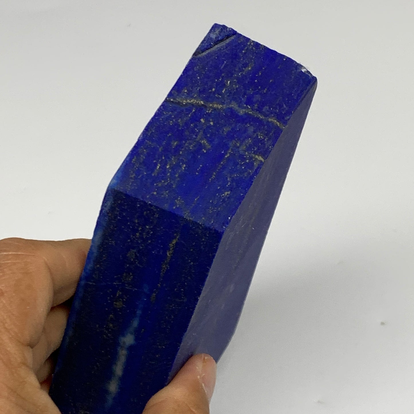 601.5g, 5.1"x2.6"x1.2", High Grade Natural Rough Lapis Lazuli @Afghanistan,B3268