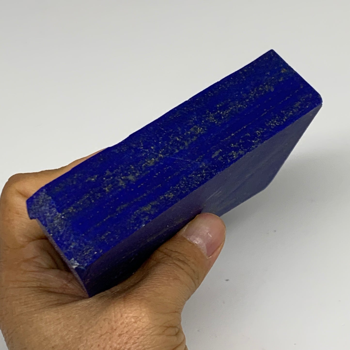 601.5g, 5.1"x2.6"x1.2", High Grade Natural Rough Lapis Lazuli @Afghanistan,B3268