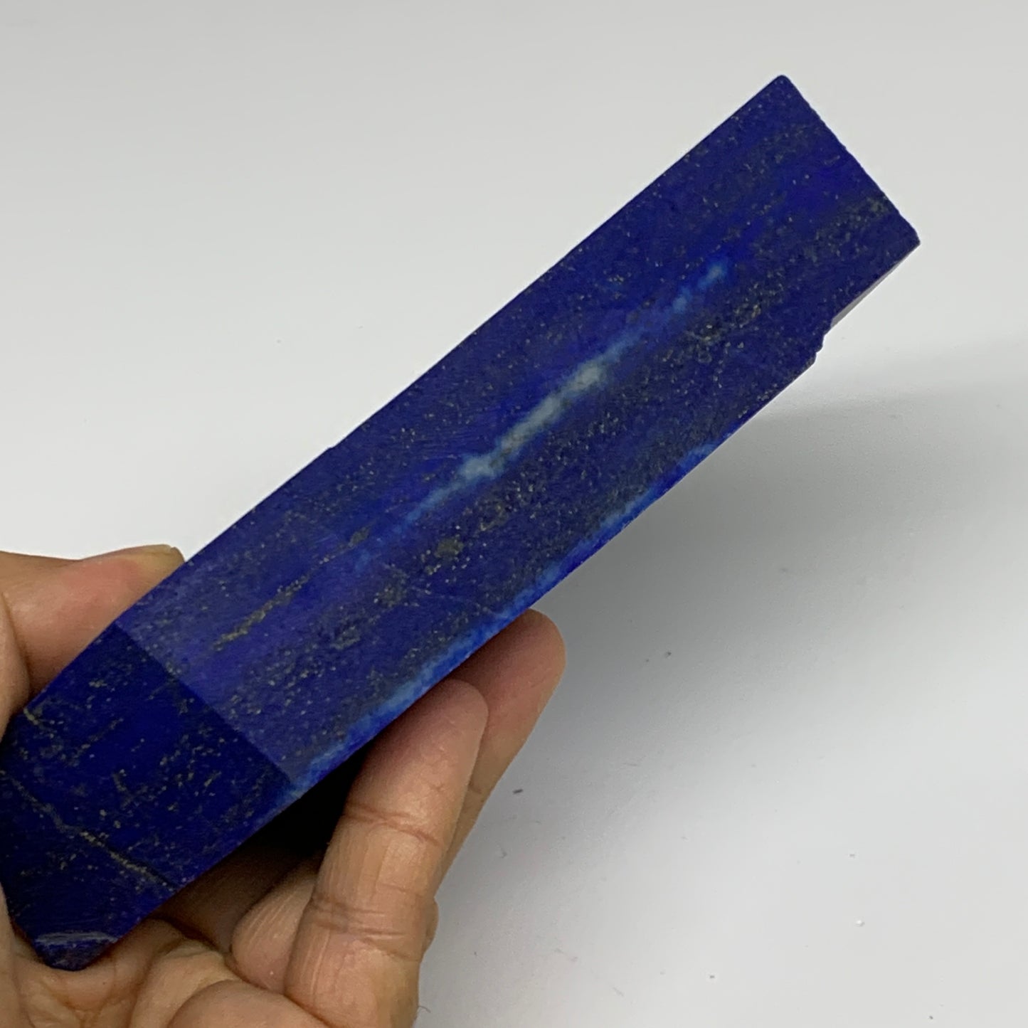 601.5g, 5.1"x2.6"x1.2", High Grade Natural Rough Lapis Lazuli @Afghanistan,B3268