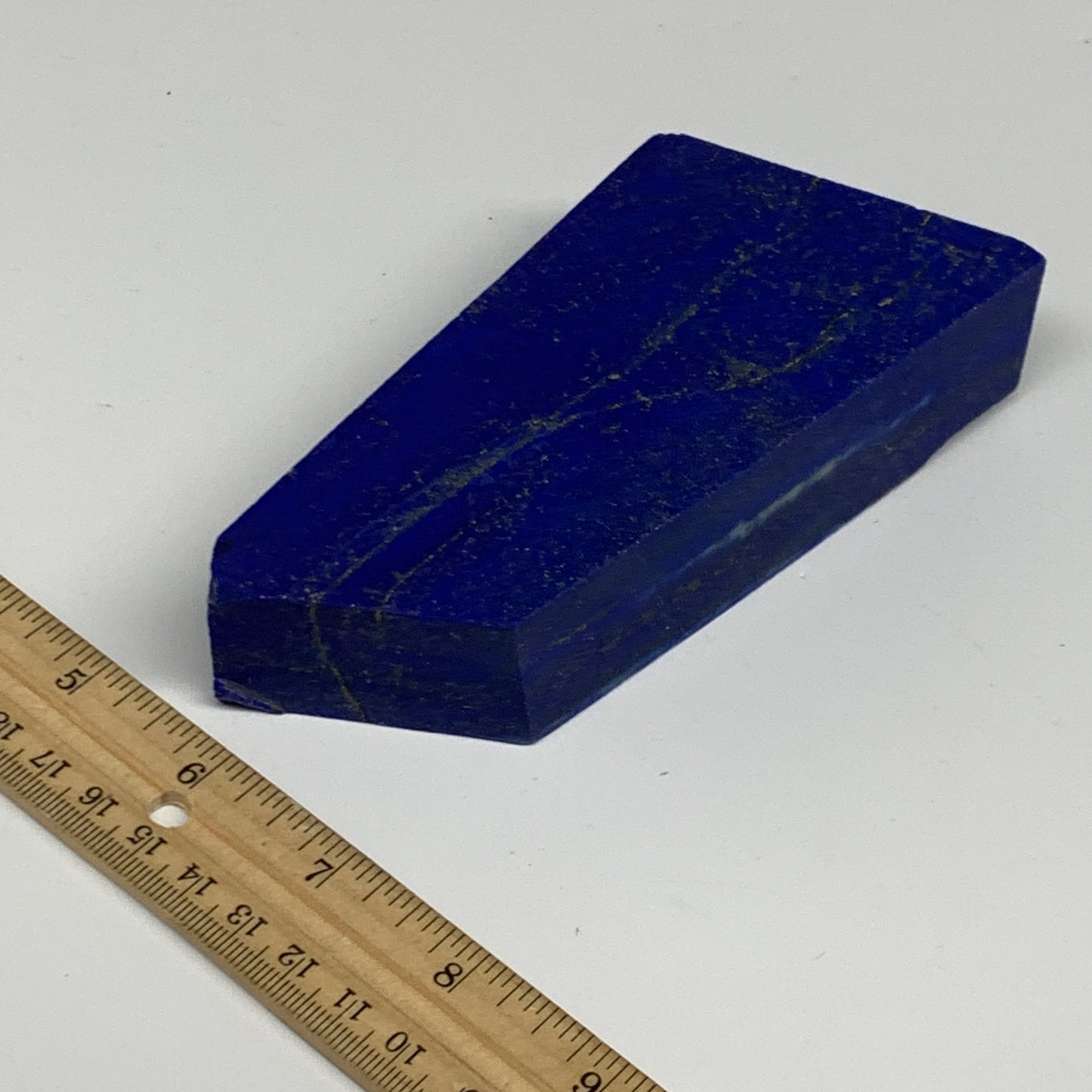 601.5g, 5.1"x2.6"x1.2", High Grade Natural Rough Lapis Lazuli @Afghanistan,B3268