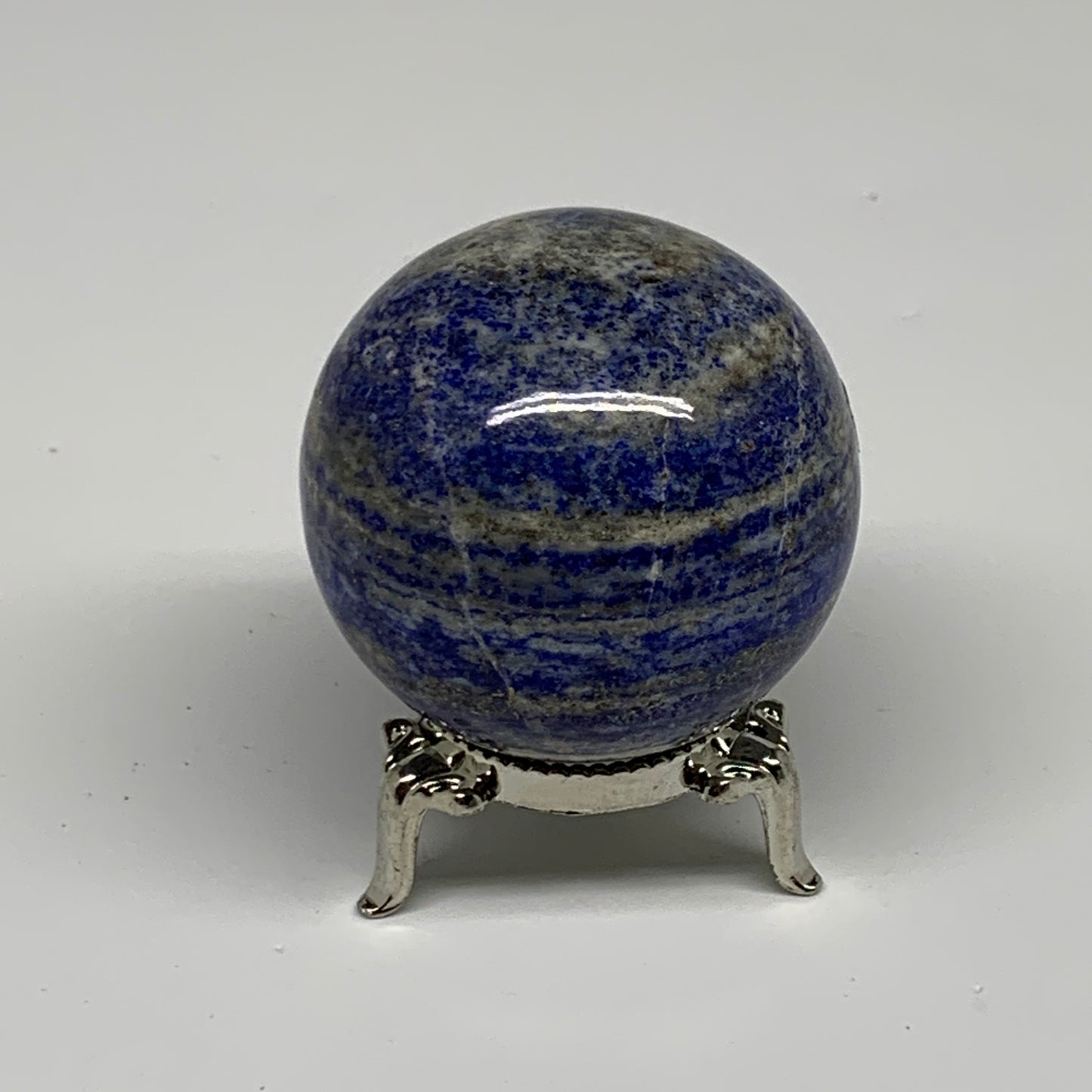 181.7g, 1.9"(49mm), Lapis Lazuli Sphere Ball Gemstone @Afghanistan, B33349