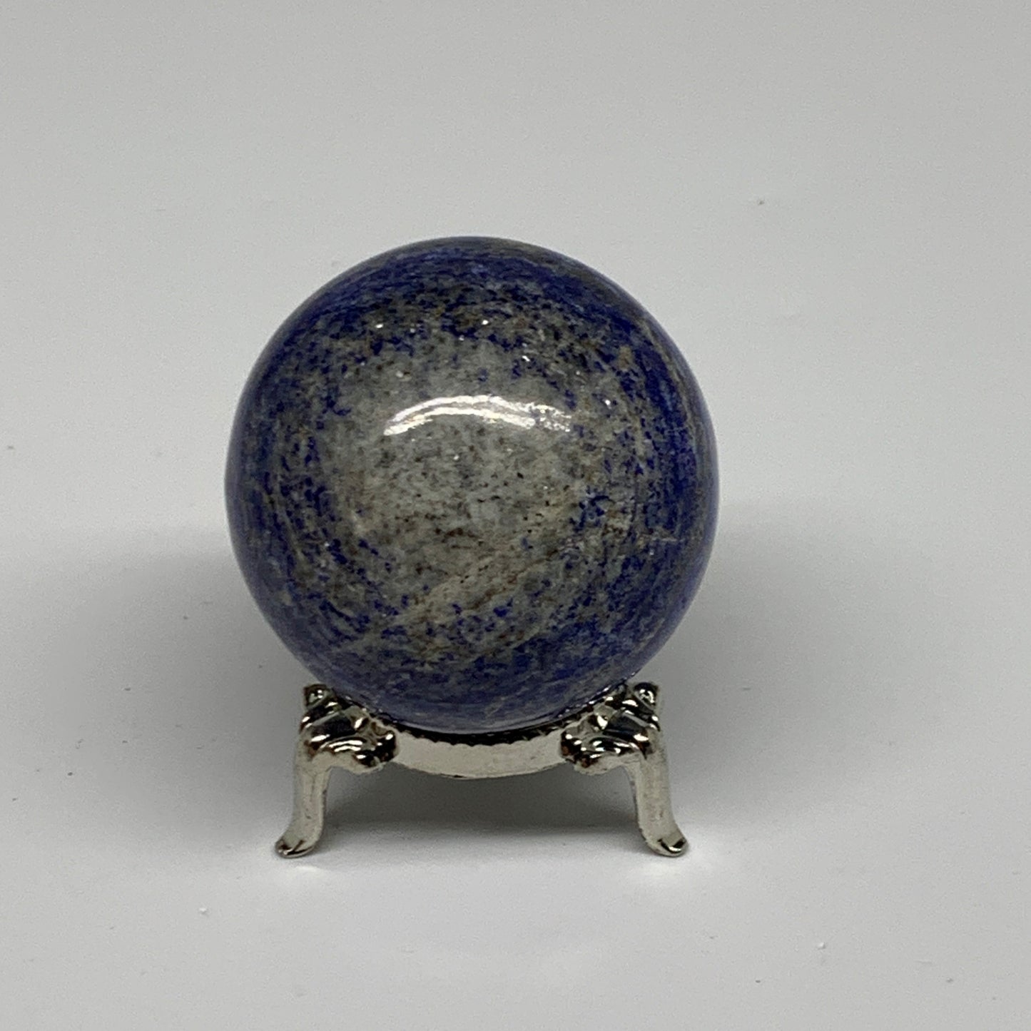 181.7g, 1.9"(49mm), Lapis Lazuli Sphere Ball Gemstone @Afghanistan, B33349