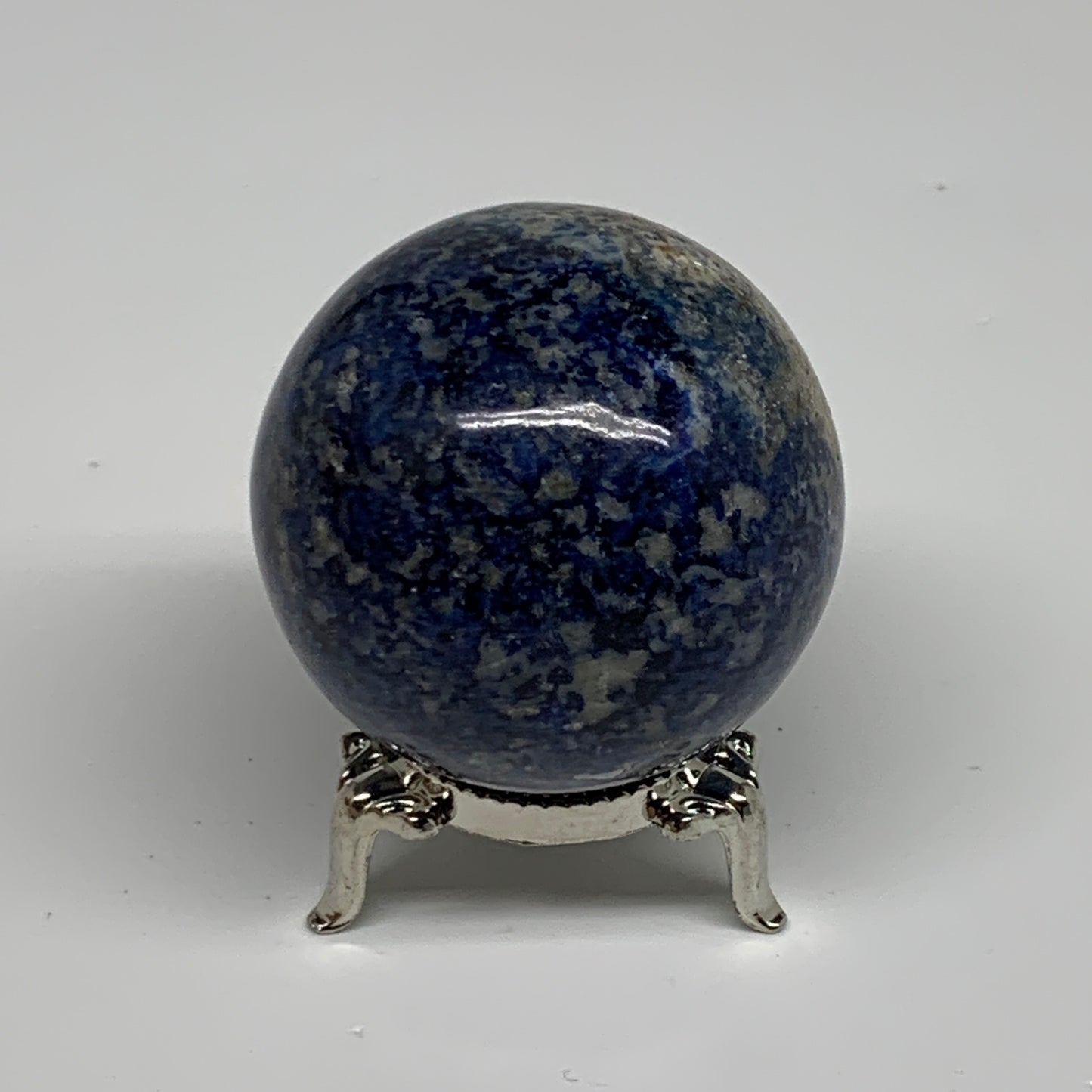 187.1g, 2"(50mm), Lapis Lazuli Sphere Ball Gemstone @Afghanistan, B33350