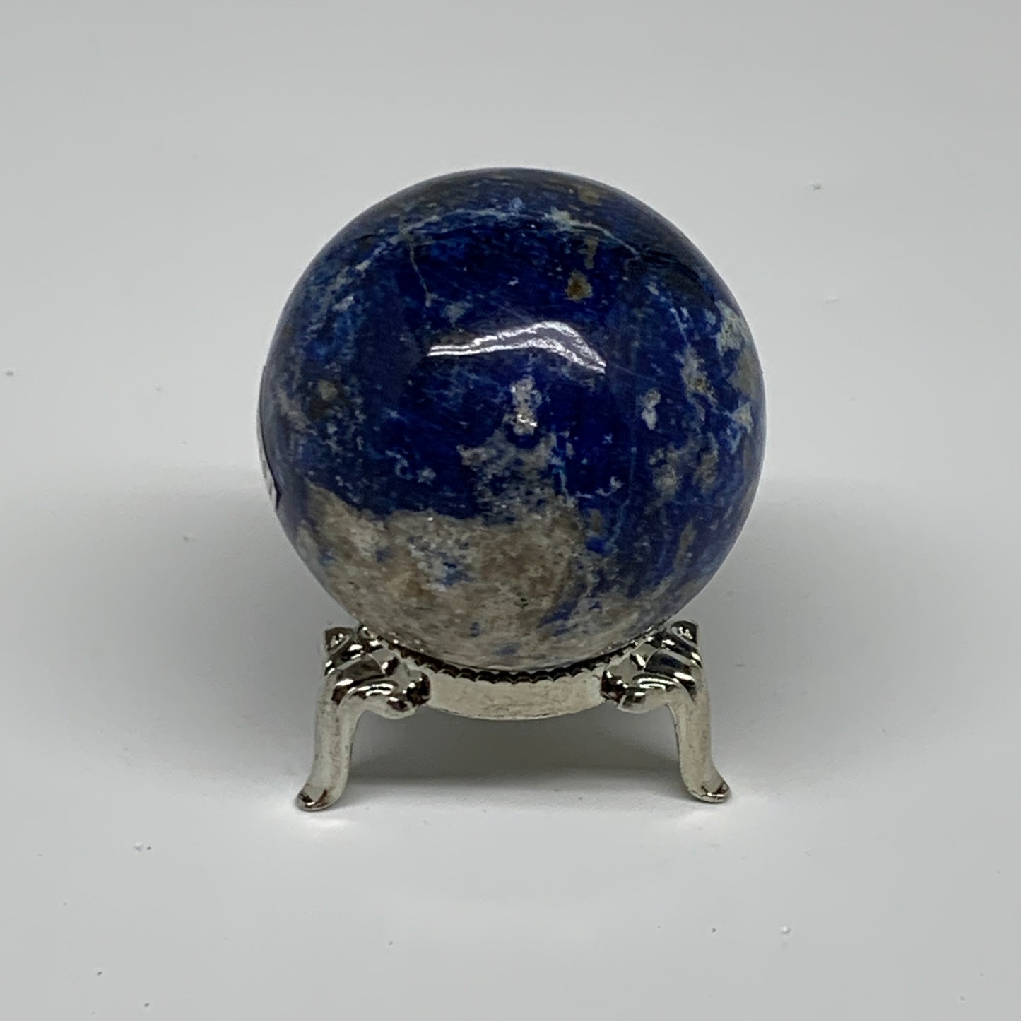 154.1g, 1.9"(48mm), Lapis Lazuli Sphere Ball Gemstone @Afghanistan, B33351