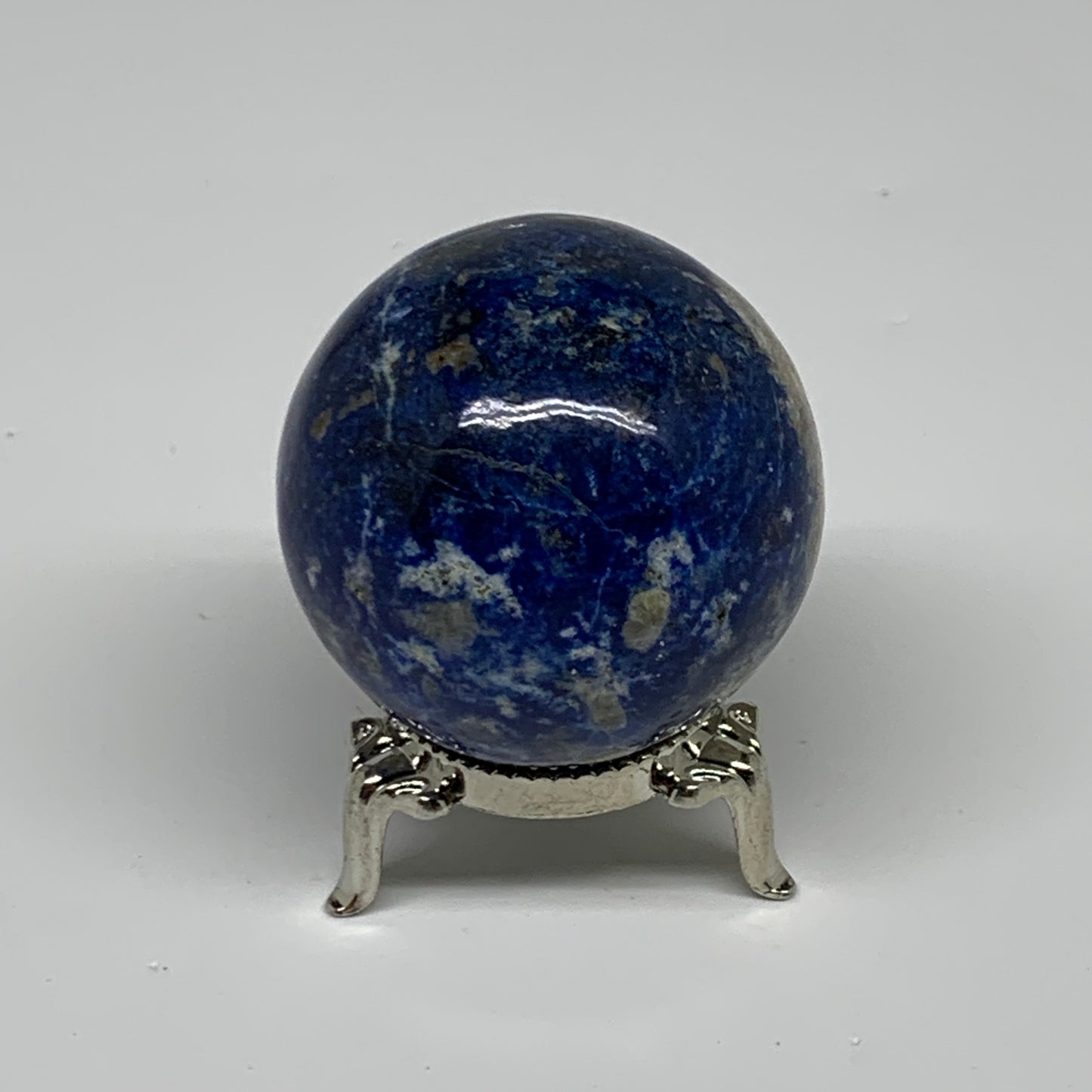 154.1g, 1.9"(48mm), Lapis Lazuli Sphere Ball Gemstone @Afghanistan, B33351