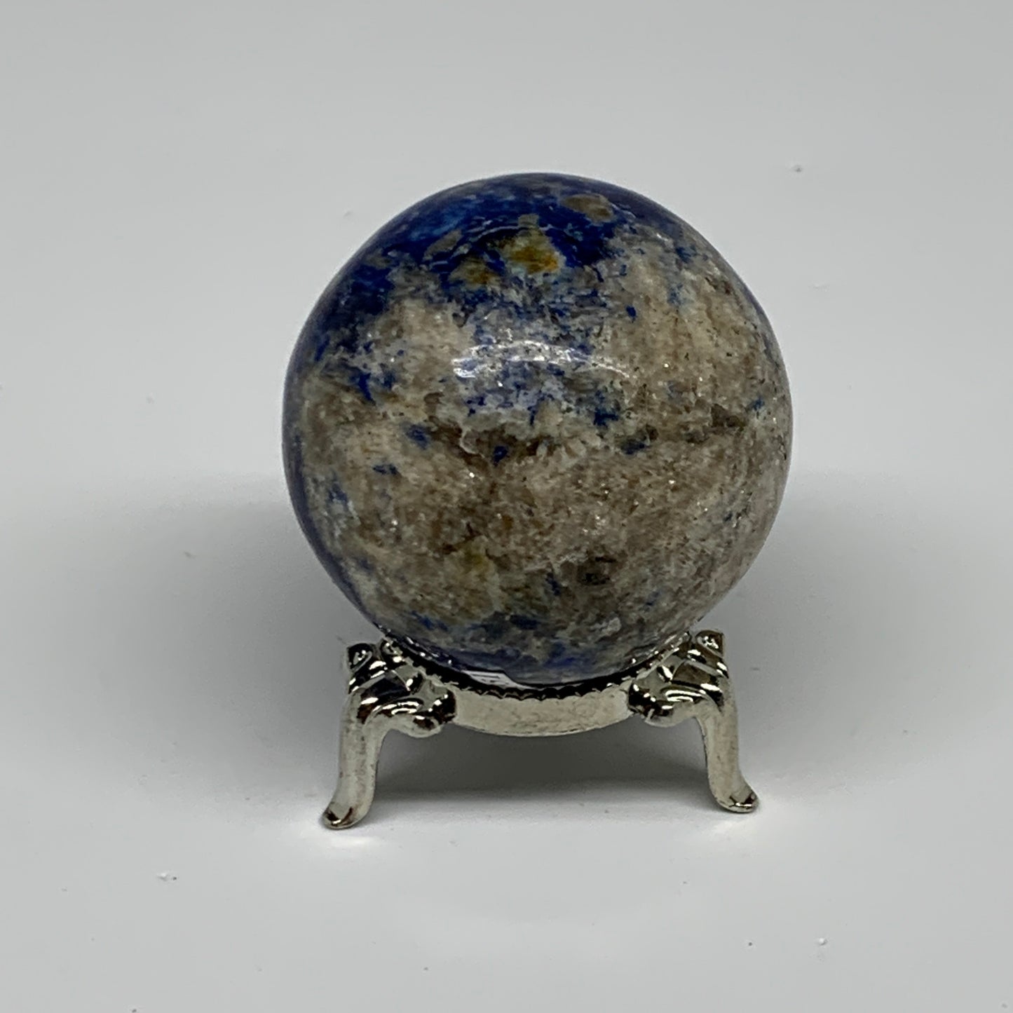 154.1g, 1.9"(48mm), Lapis Lazuli Sphere Ball Gemstone @Afghanistan, B33351